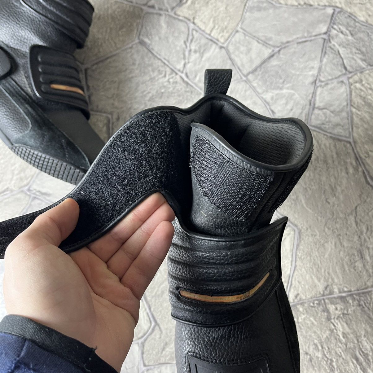 Puma Puma Ducati Leather Motorcycle Boots Black Size US 11.5 / EU 44-45 - 8 Thumbnail