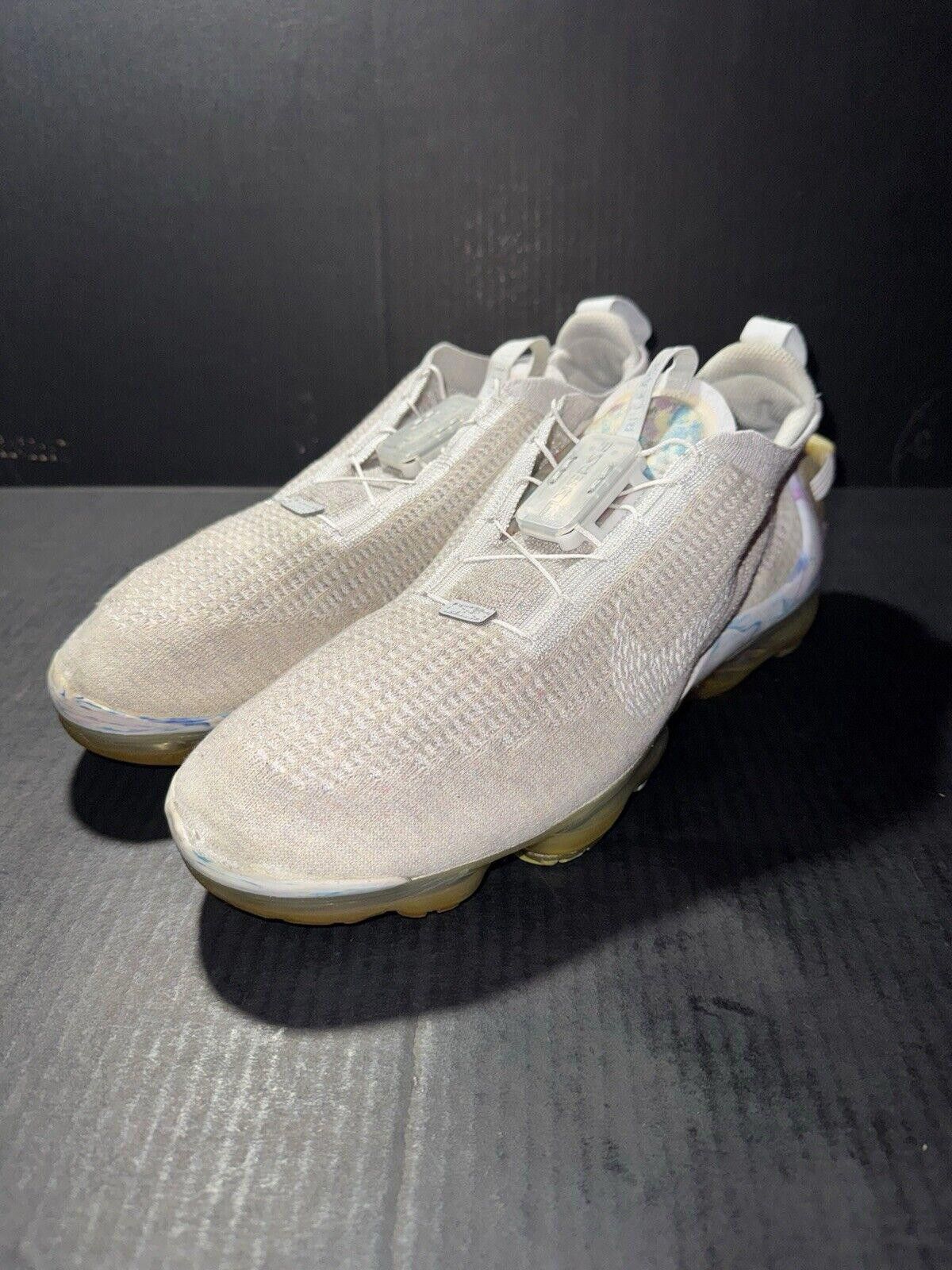 Nike Nike VaporMax 2020 FlyKnit Summit White CJ6740-100 Sz 11.5 Size US 11.5 / EU 44-45 - 4 Thumbnail