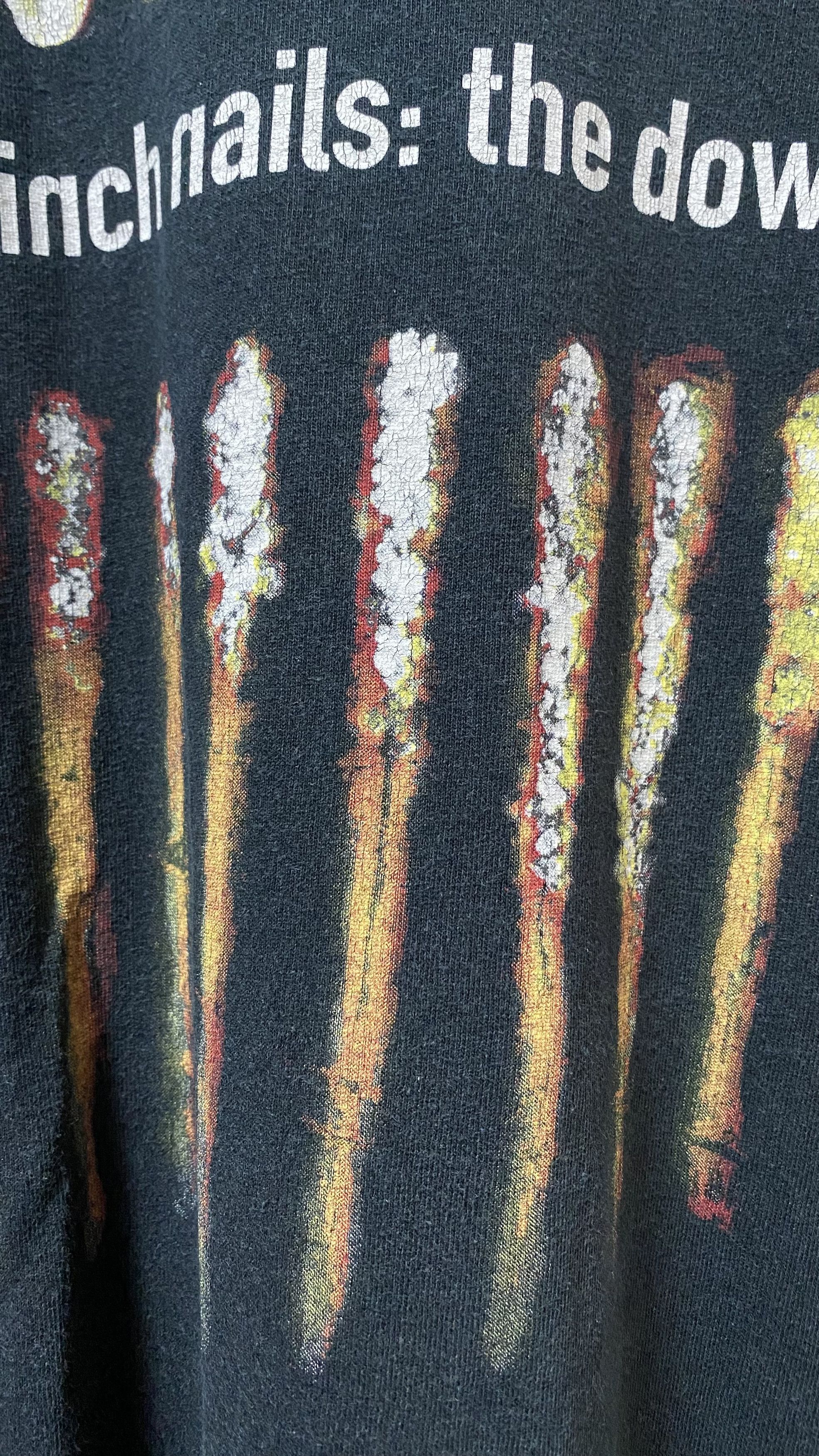Vintage Vintage nine inch nails the downward spiral tee rare 2xl Size US XXL / EU 58 / 5 - 5 Thumbnail