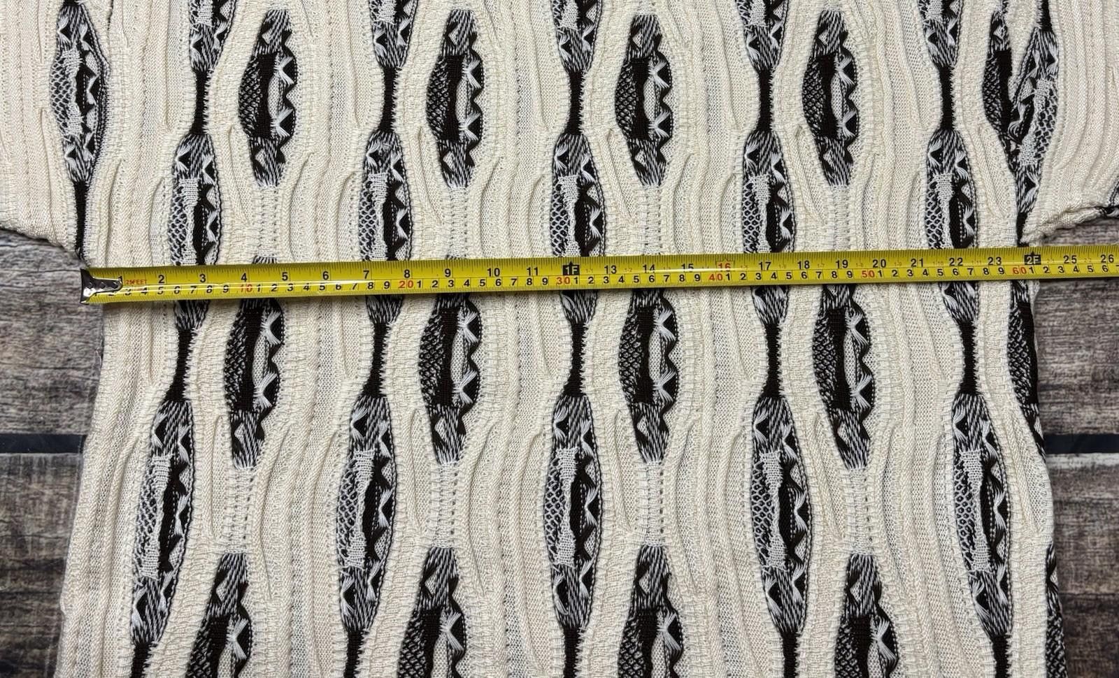 Coogi Coogi Sweater Mens 2XL Cotton 3D Knit Biggie Short Sleeve Size US XXL / EU 58 / 5 - 11 Thumbnail