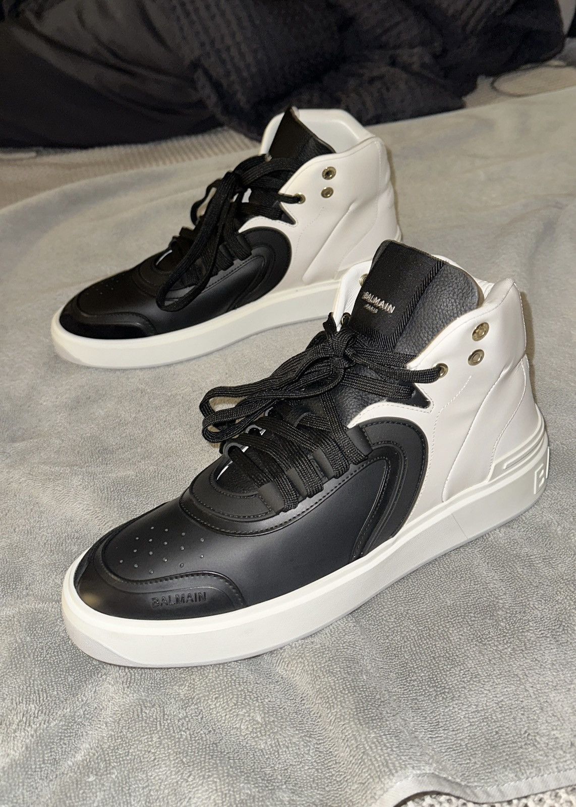 Balmain Balmain Skate High Top Sneakers DS Size US 10 / EU 43 - 9 Thumbnail