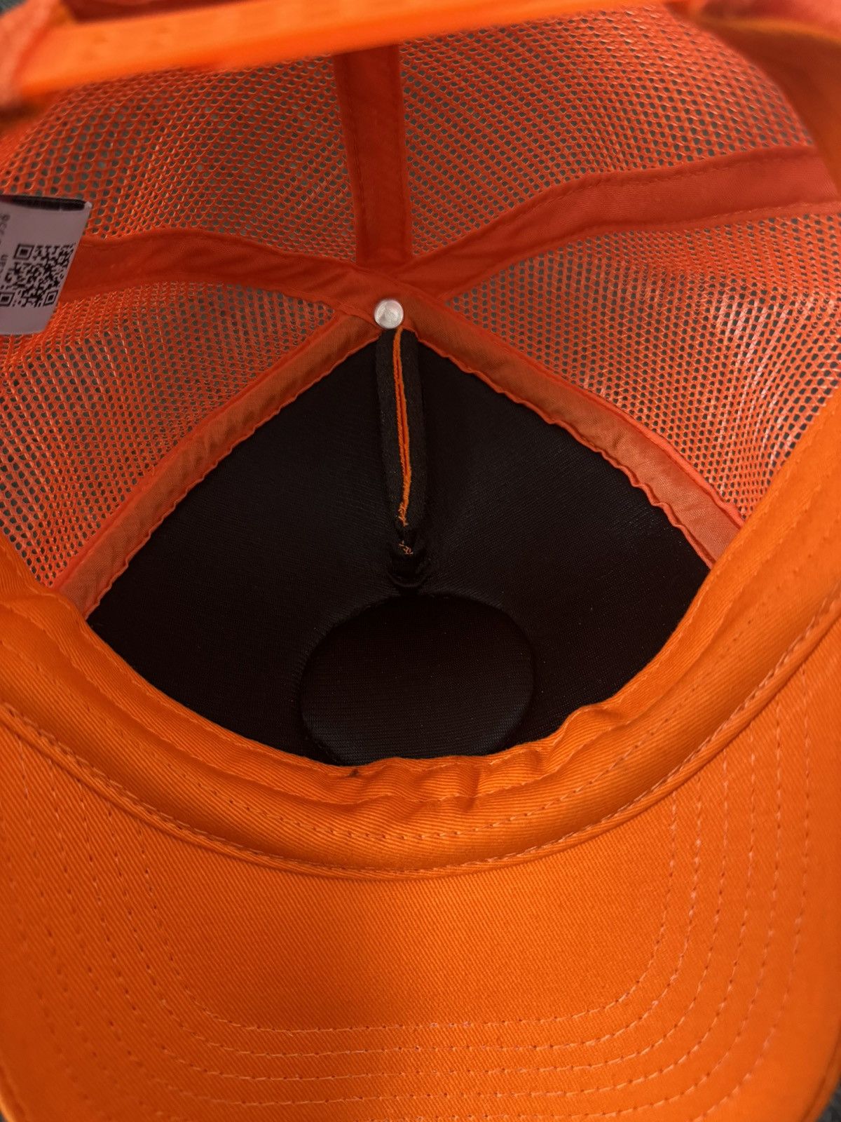 Vlone Unreleased Vlone Farms Hat (Orange) Size ONE SIZE - 7 Thumbnail
