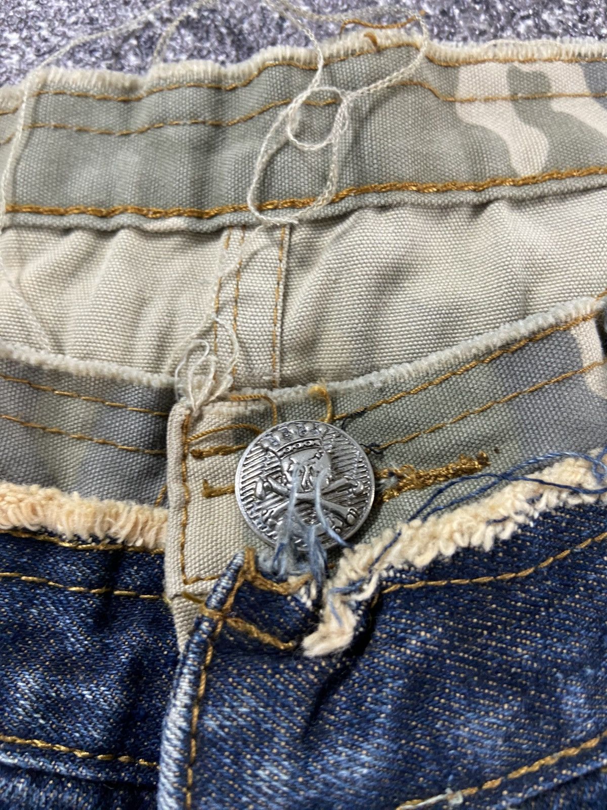 Designer × Japanese Brand Japanese brand double waist denim Size US 32 / EU 48 - 4 Thumbnail