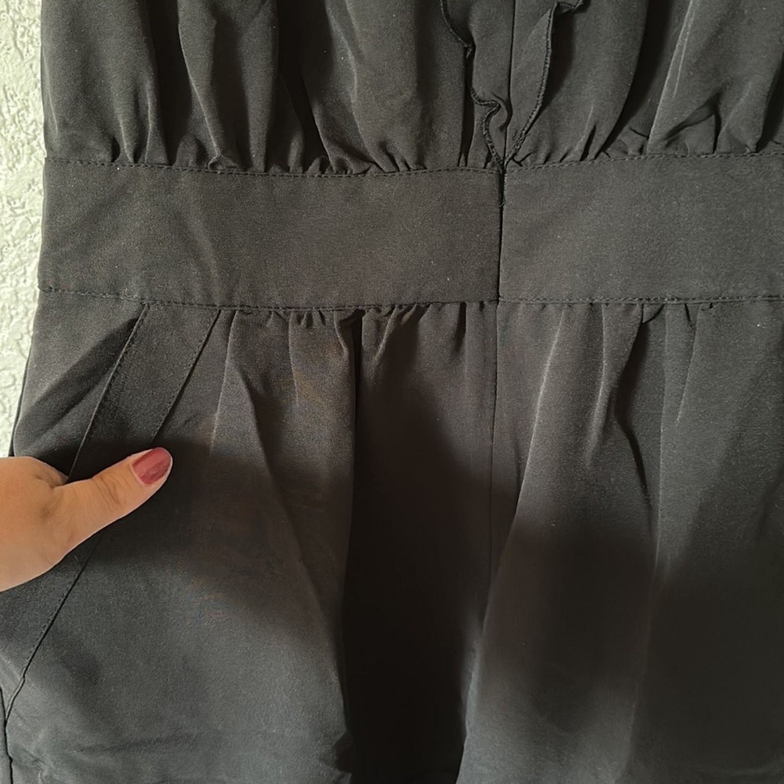 Urban Outfitters Pins and Needles Black Romper Size 32" / US 10 / IT 46 - 6 Thumbnail