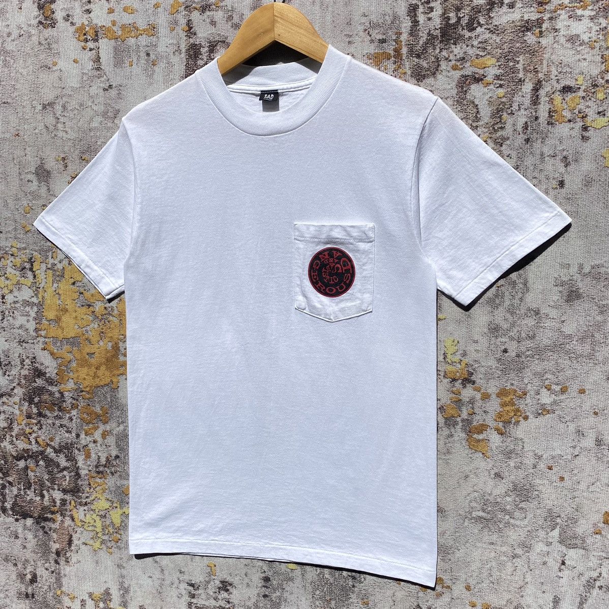 Japanese Brand Vintage 90s Sadistic And Dangerous Shirt S.A.D Japan Brand Size US S / EU 44-46 / 1 - 4 Thumbnail