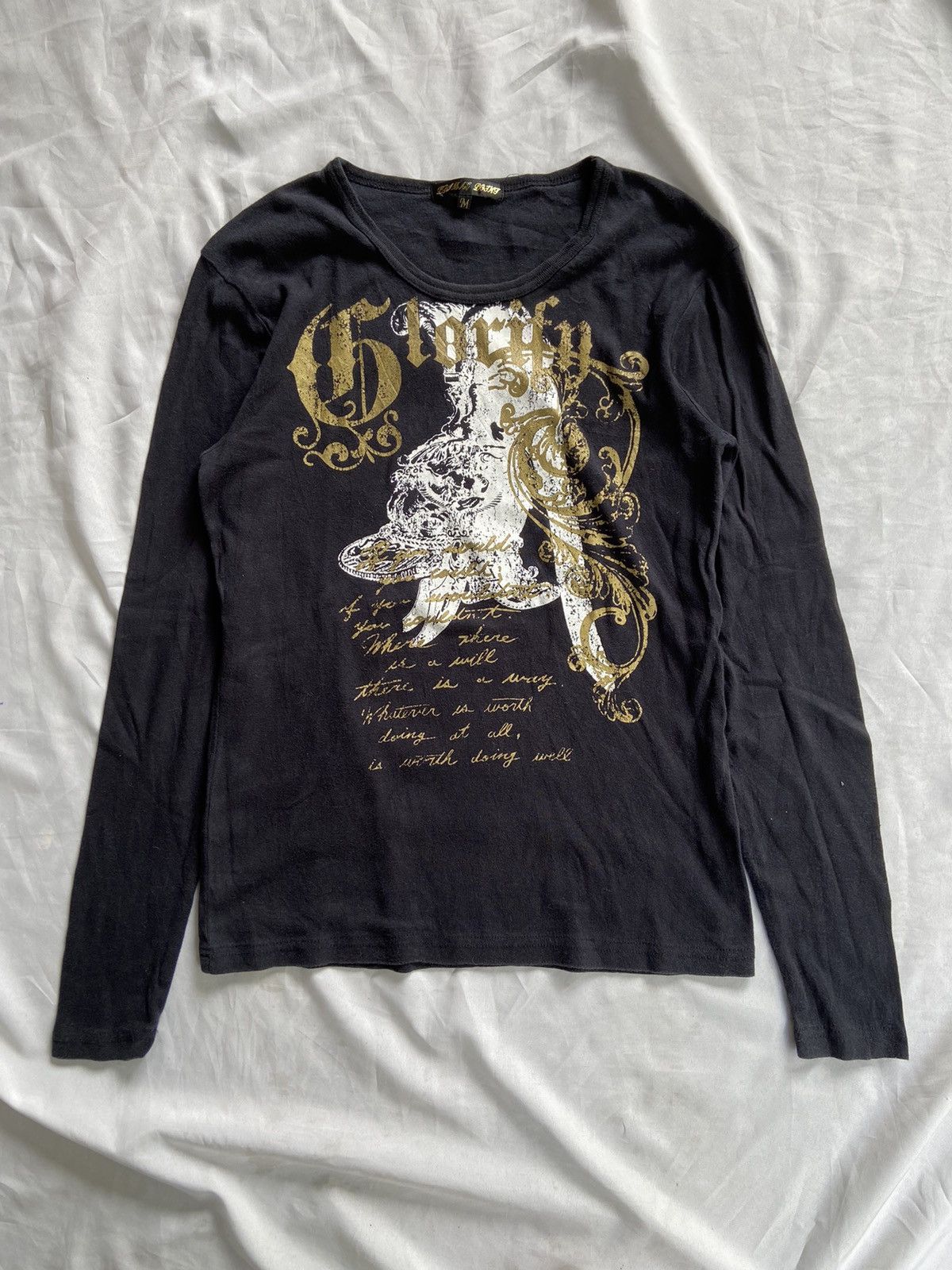 image of Beauty Beast x If Six Was Nine Clarity Primal Point Long Sleeve in Black, Men's (Size Medium)