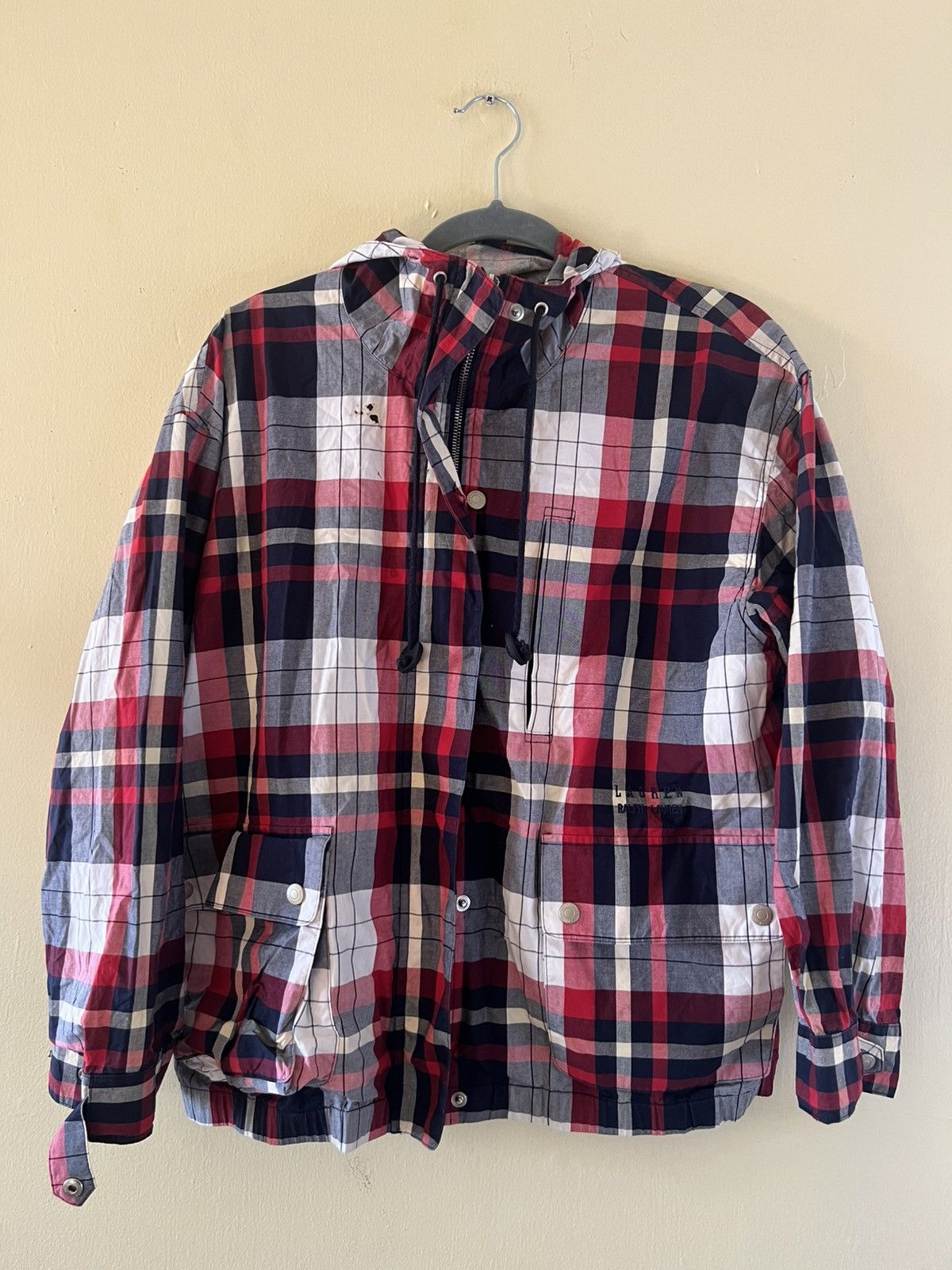 Ralph Lauren Green Label Plaid Zip-Up Jacket - Women's