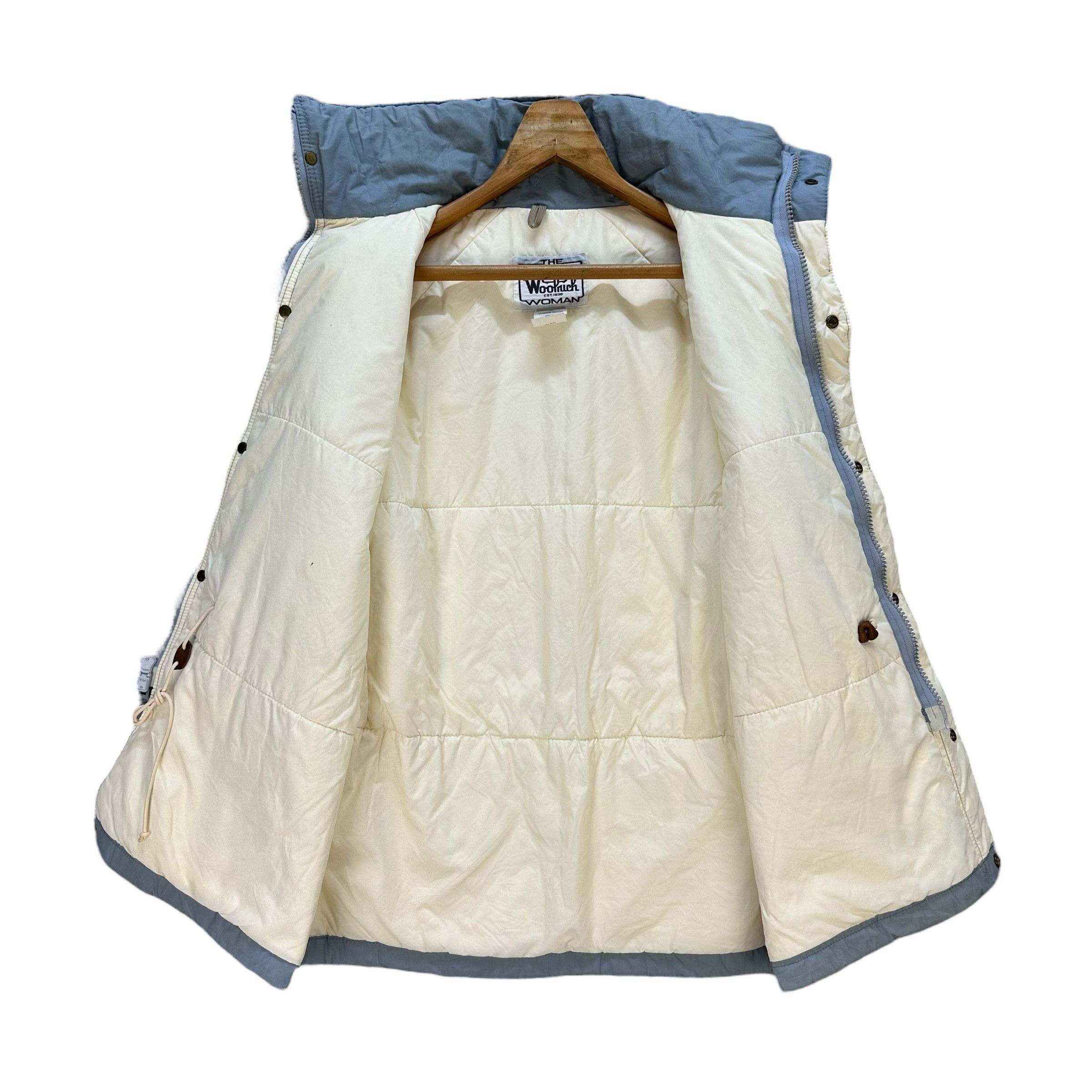 Woolrich Woolen Mills Vintage 80's WOOLRICH Women Puffer Chore Jacket #A74-1800 Size L / US 10 / IT 46 - 7 Thumbnail