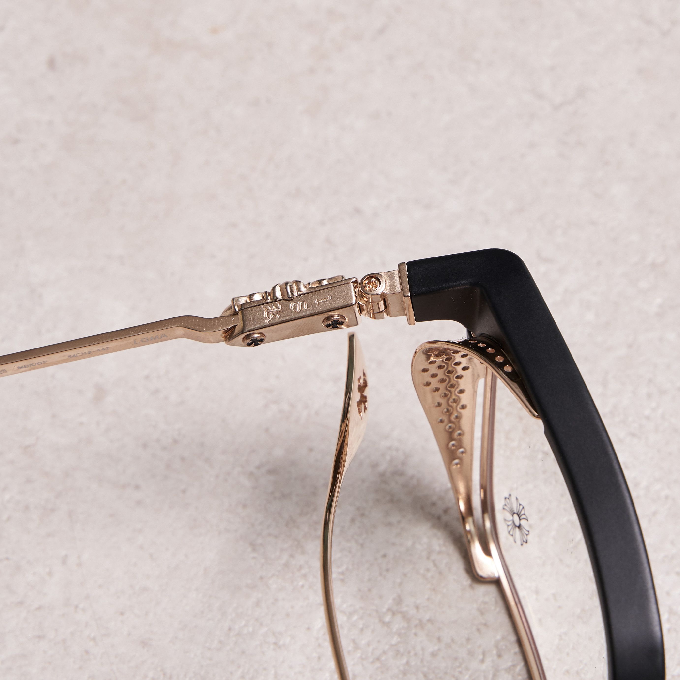 Chrome Hearts CHROME HEARTS LGMA Matte Black/Gold Plated Size ONE SIZE - 4 Thumbnail