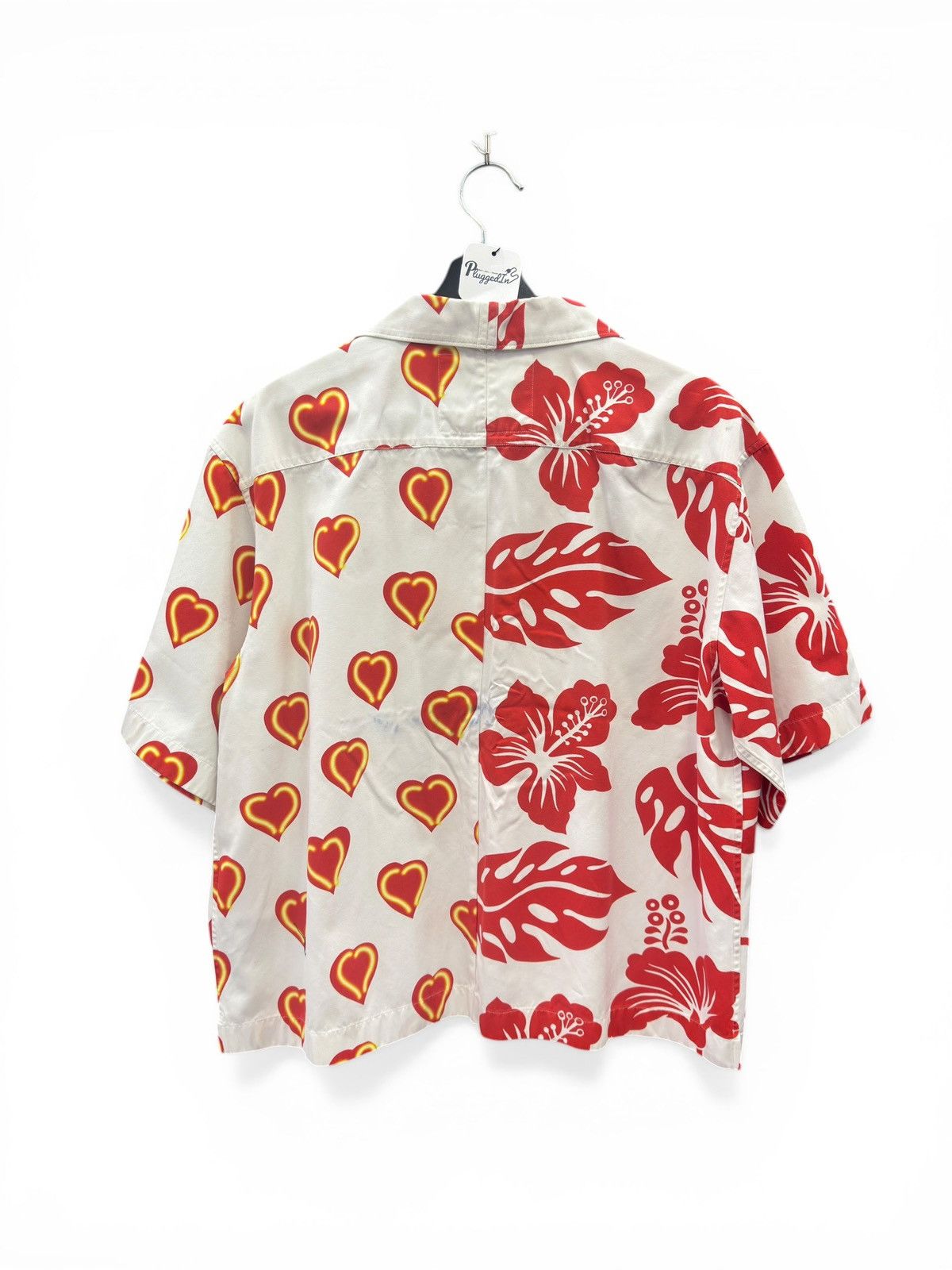 Prada Prada White Heart Double Match Button Up Size US XL / EU 56 / 4 - 4 Thumbnail