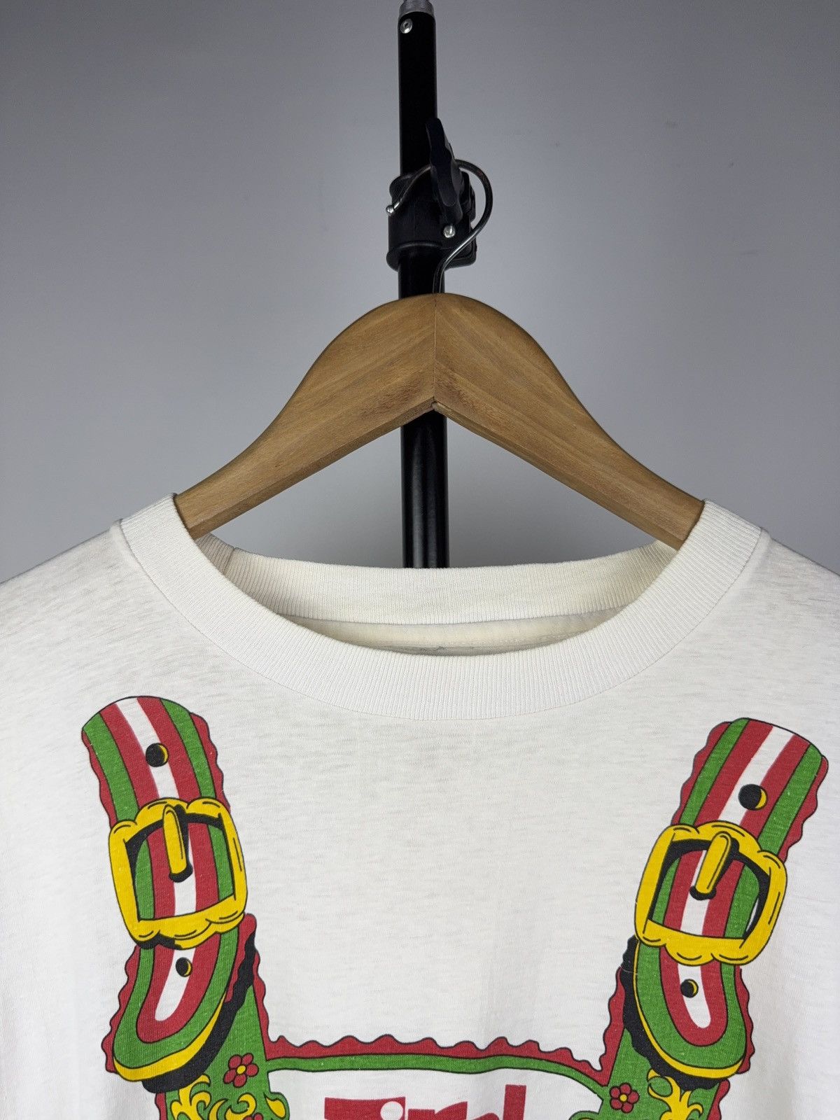 Vintage Vintage Retro Rare Traditional Style Tirol Austria T Shirt Size US L / EU 52-54 / 3 - 3 Thumbnail