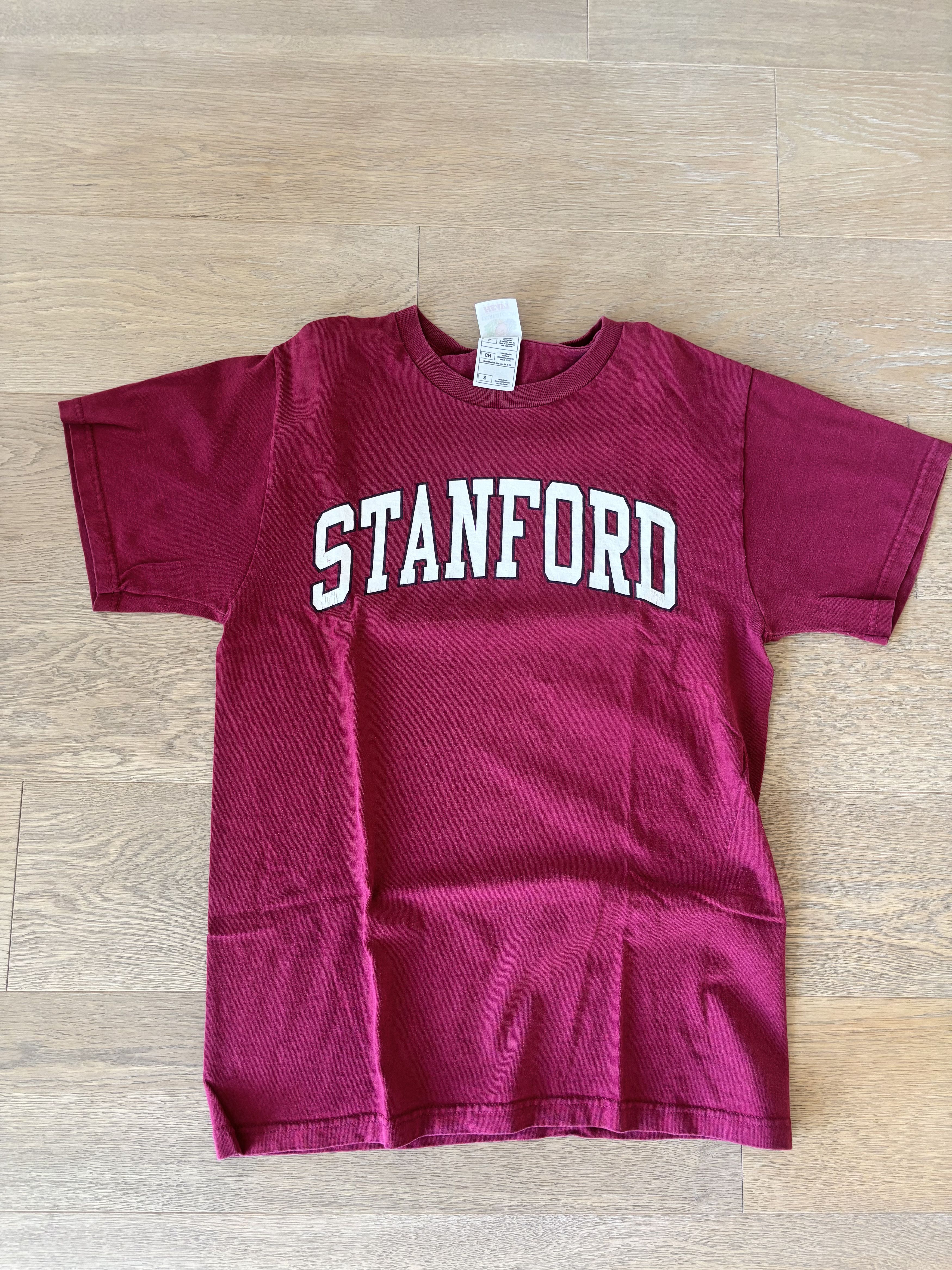 Fruit Of The Loom Vintage Stanford T-Shirt Size US S / EU 44-46 / 1 - 1 Thumbnail