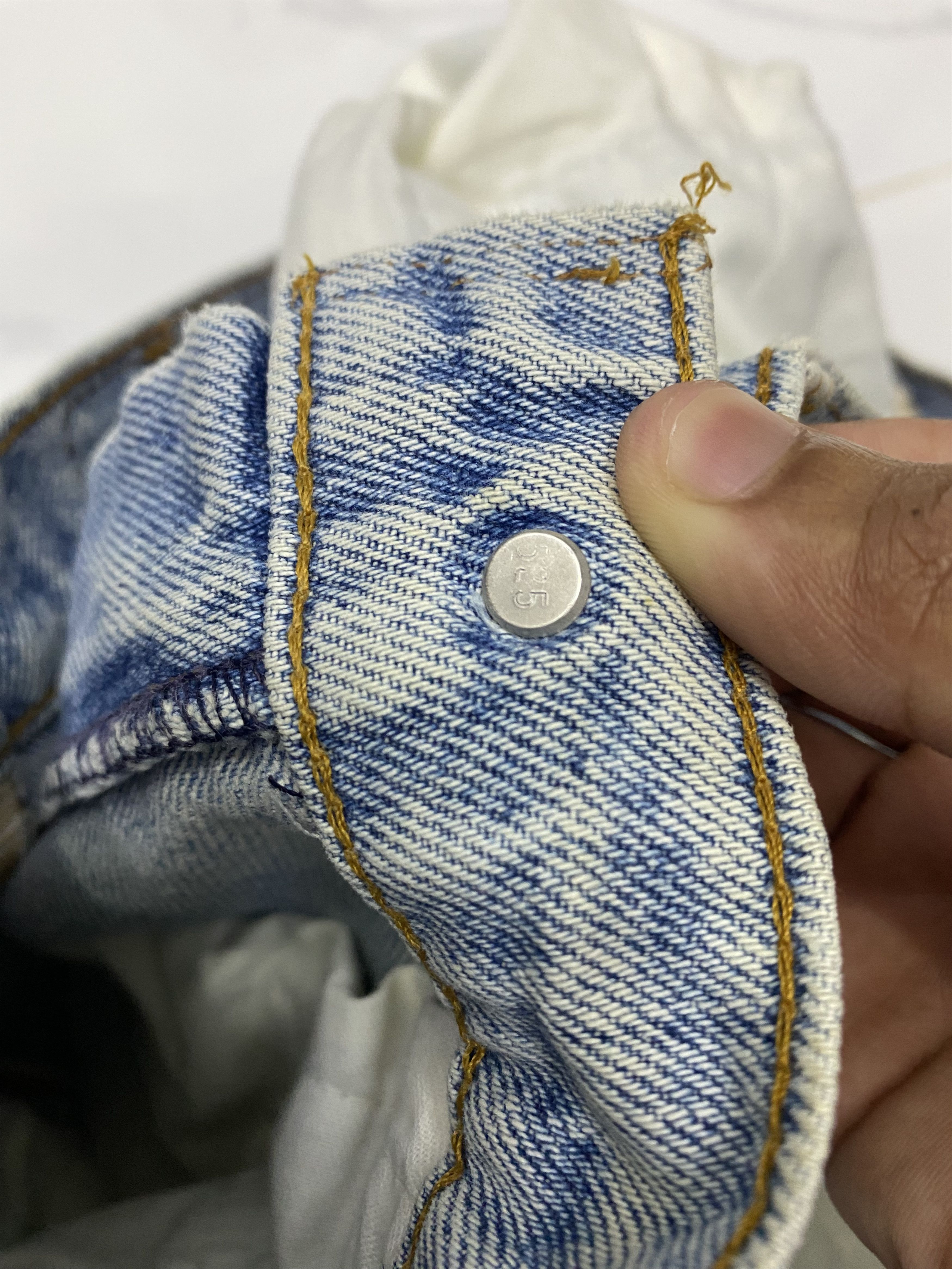 Levi's × Vintage Vintage Levis 510 Made In Usa Distressed Denim Jeans Size US 29 - 9 Thumbnail
