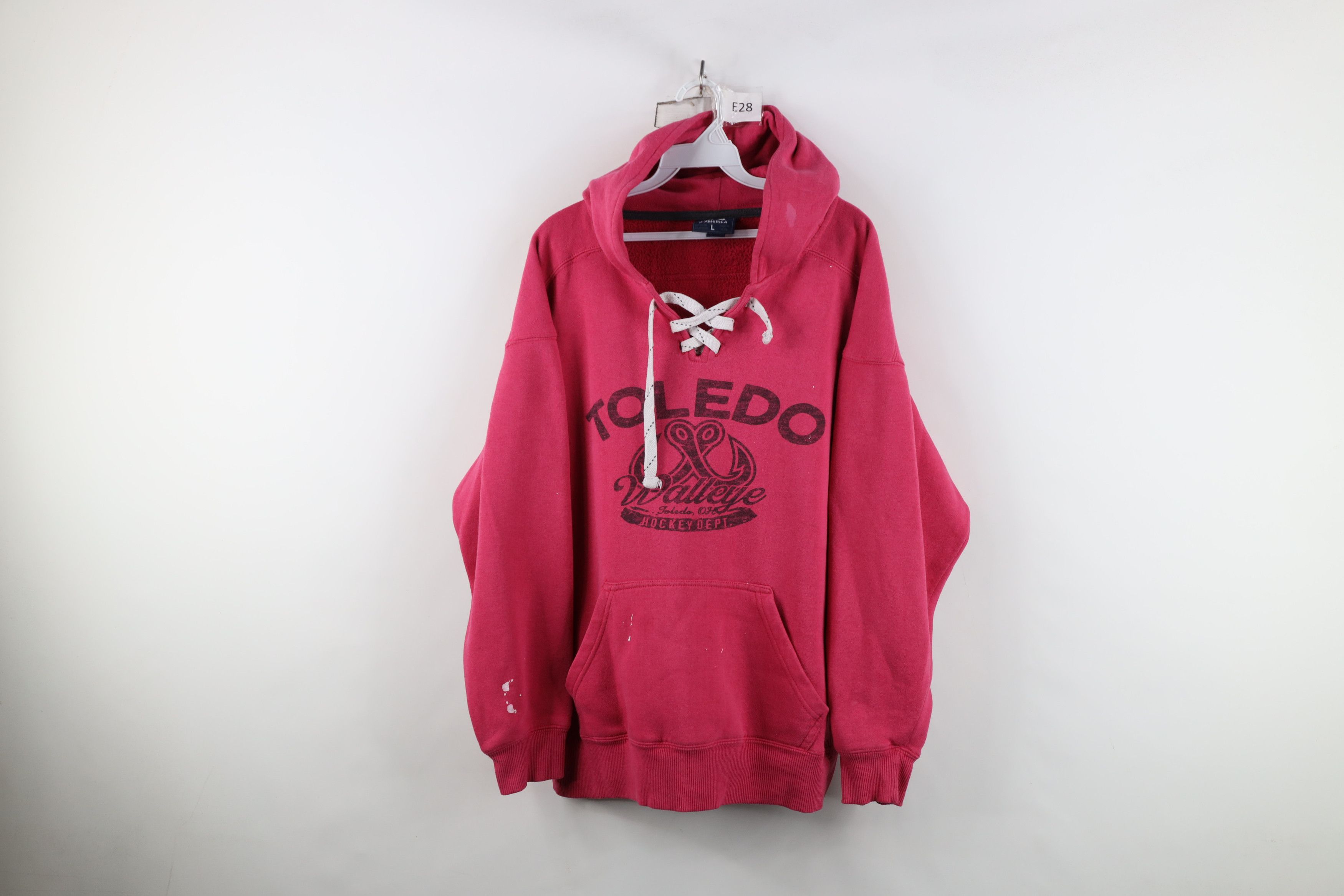 Vintage Vintage Toledo Walleye Hockey Jersey Hoodie Sweatshirt Size L / US 10 / IT 46 - 1 Thumbnail