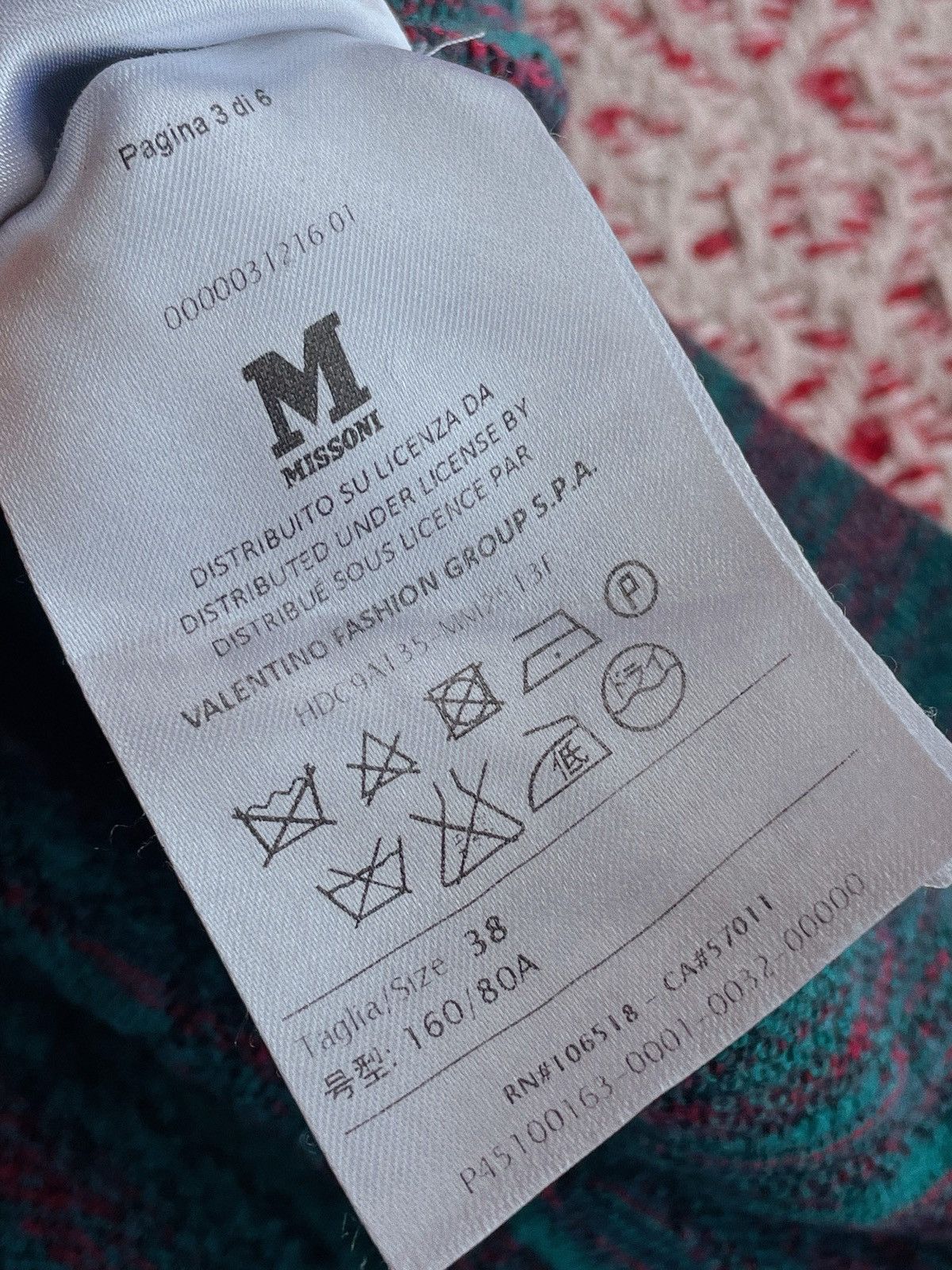 Missoni Missoni Blue Abstract Knit Dress Size M / US 6-8 / IT 42-44 - 11 Thumbnail