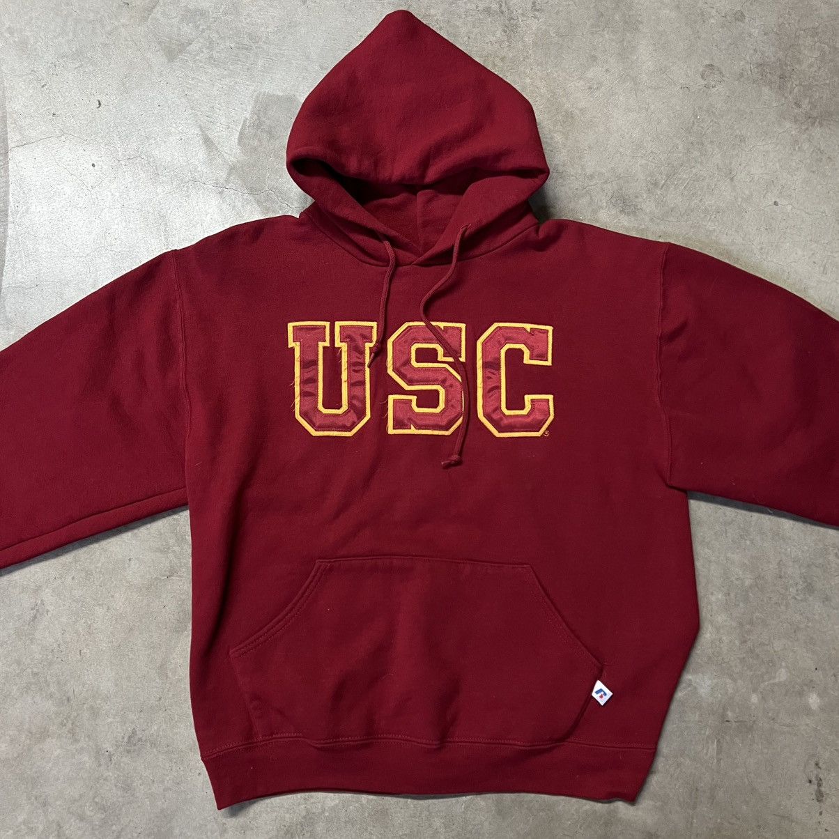 Russell Athletic × Vintage Vintage 2000’s USC Russell Athletic Pullover Hoodie Sweater Size US M / EU 48-50 / 2 - 4 Thumbnail