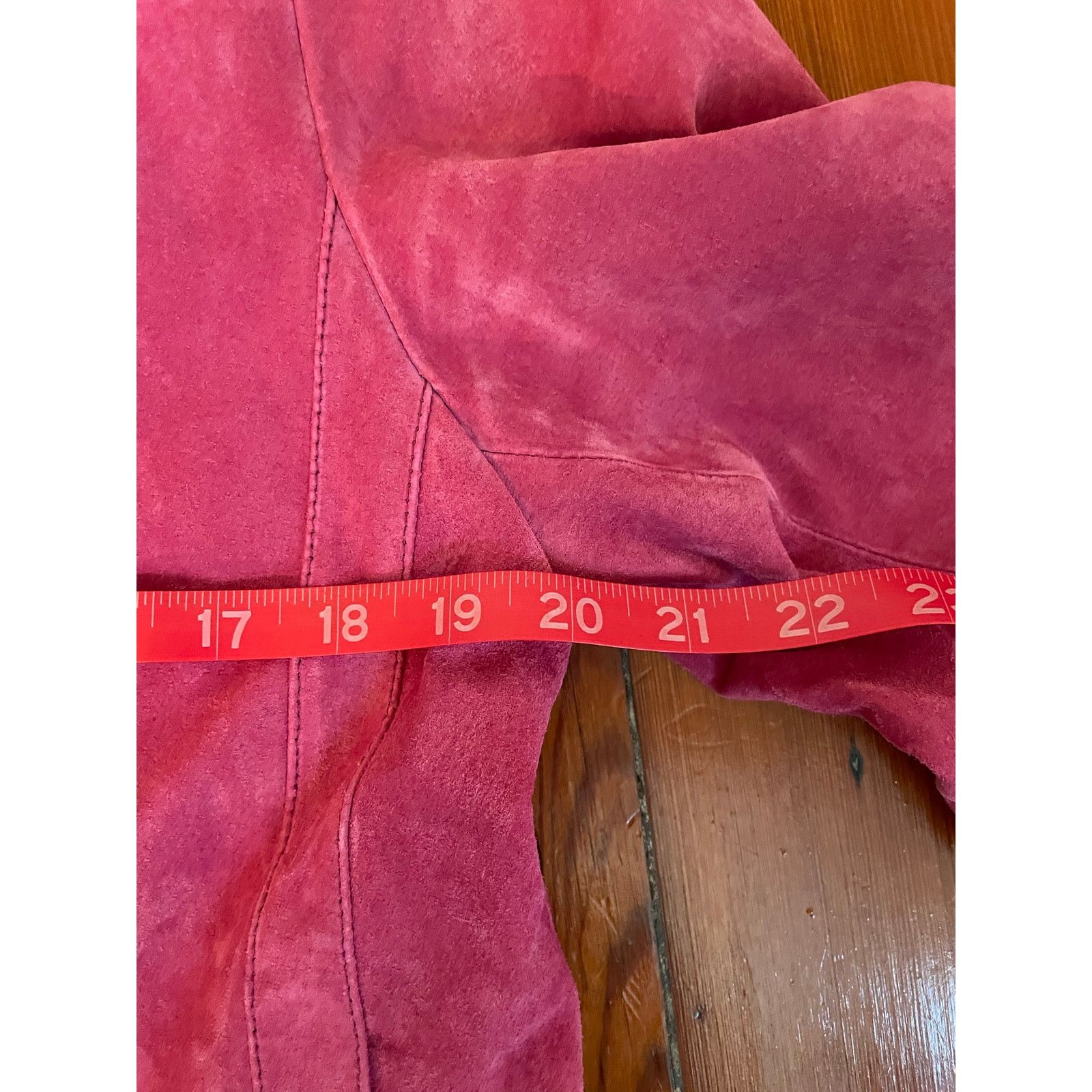 Reed Reed Leather Co. Pink Suede Jacket Women L Vintage Size L / US 10 / IT 46 - 8 Thumbnail
