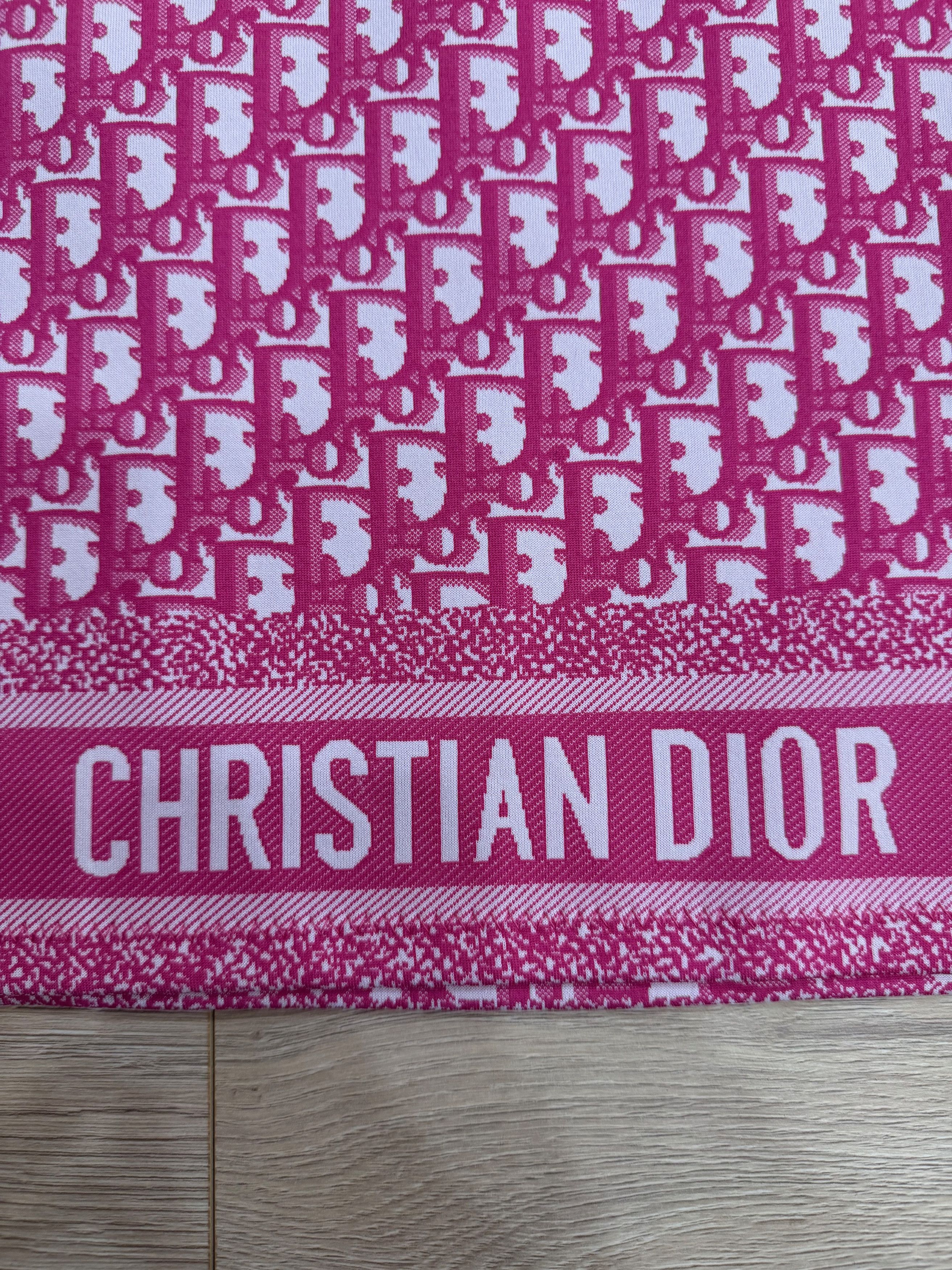 Dior Dior Jacquard Oblique Logo Top Short Sleeve Zipper Shirt 34 Size XXS / US 00 / IT 34 - 20 Thumbnail