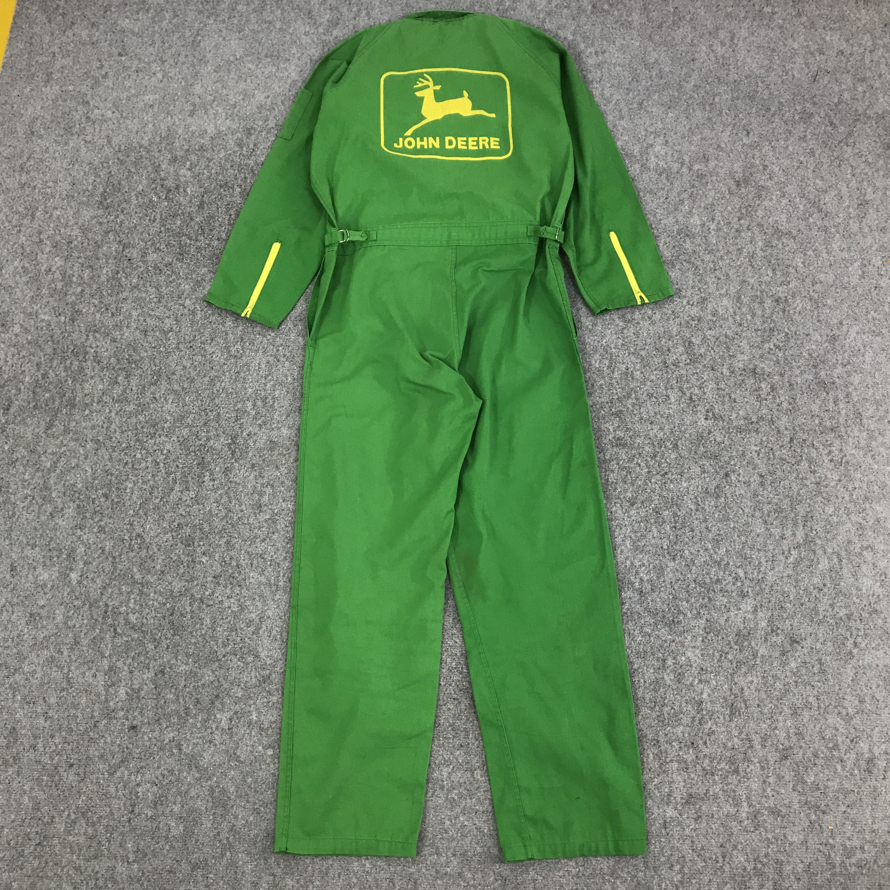 John Deere VTG JOHN DEERE COVERALL JAPAN JACKET K95B10 Size US L / EU 52-54 / 3 - 5 Thumbnail