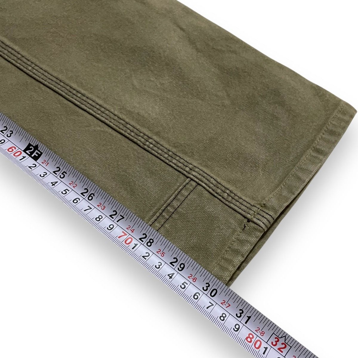 Carhartt ORIGINAL DOUBLE KNEE WORK WEAR DOVETAL (28×38) Size US 28 / EU 44 - 17 Thumbnail