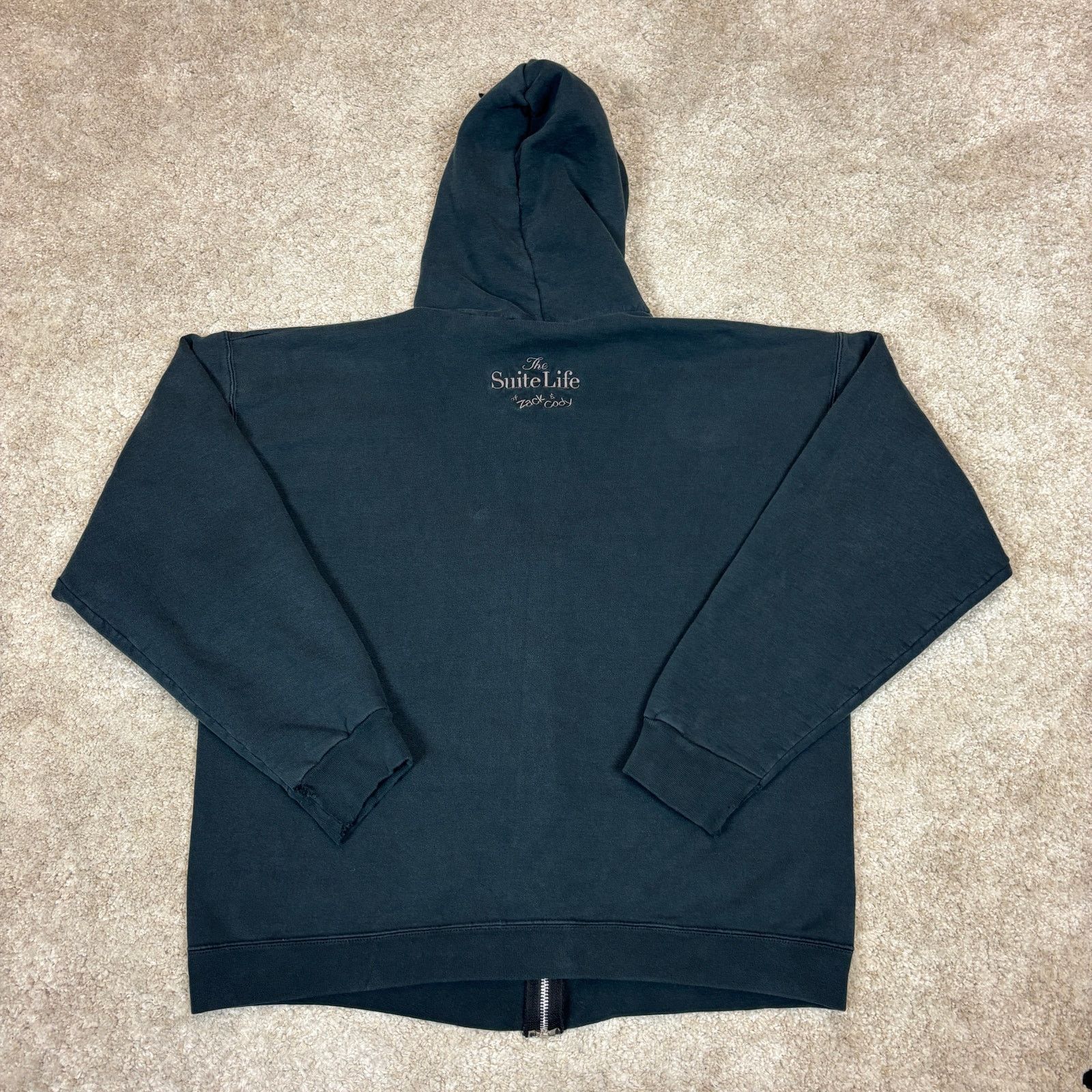 Disney × Hanes Disney Suite Life of Zack and Cody Cast Crew Zip Hoodie Med Size US M / EU 48-50 / 2 - 4 Thumbnail