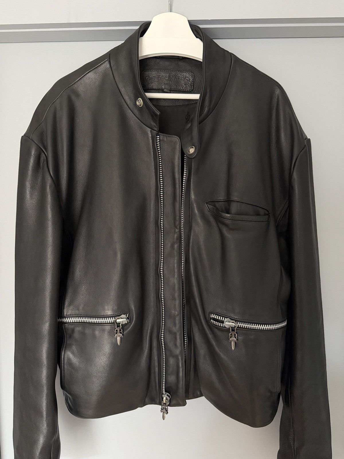 Chrome Hearts Chrome Hearts Leather Rider Jacket - Xl Size US XL / EU 56 / 4 - 2 Thumbnail