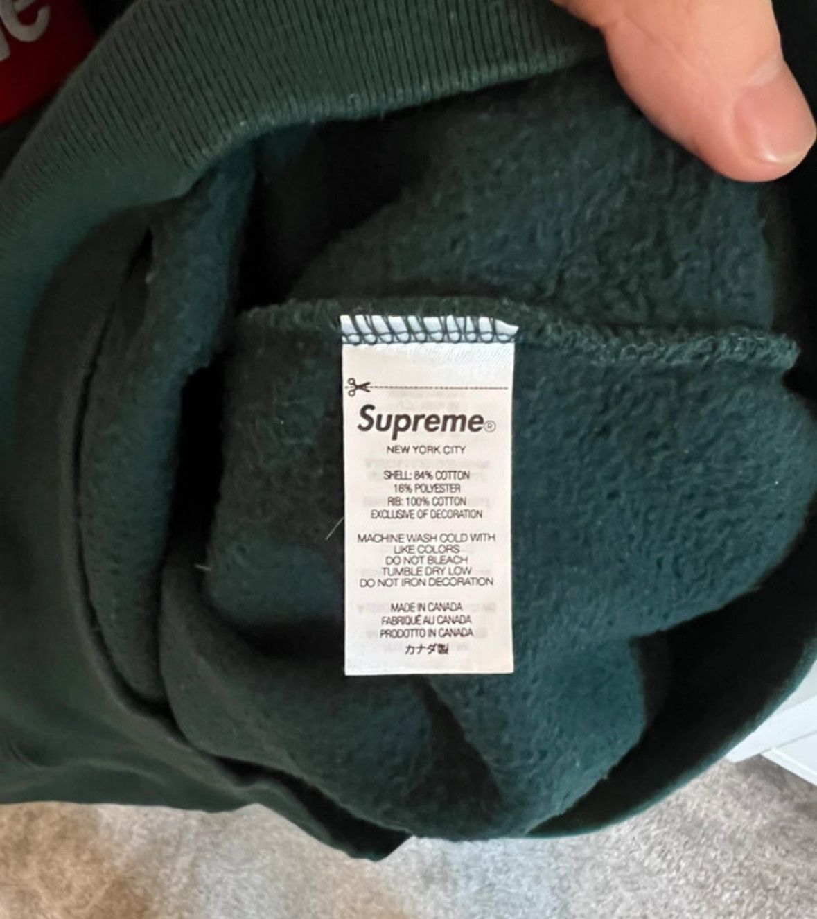 Supreme Box Logo Crewneck (FW22) Size US L / EU 52-54 / 3 - 2 Thumbnail