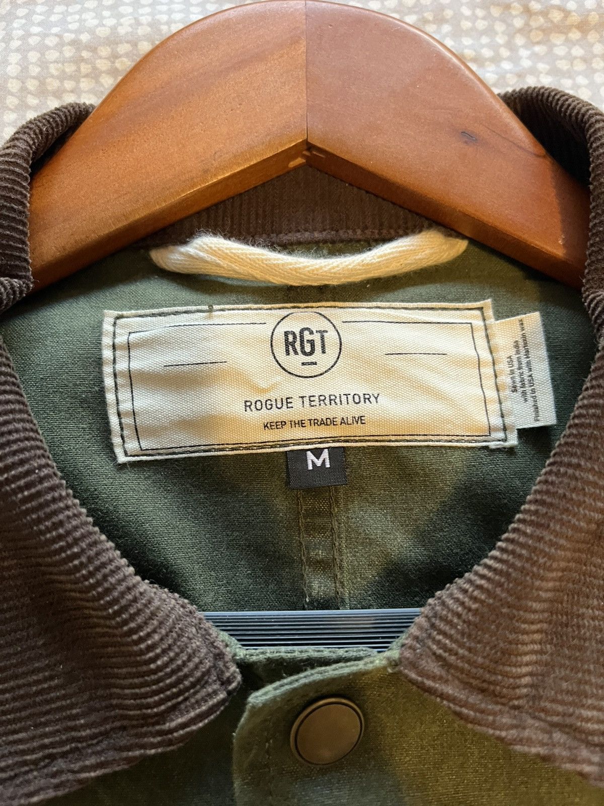 Rogue Territory Rogue Territory Hunter Supply Jacket - Waxed Olive Size US M / EU 48-50 / 2 - 7 Thumbnail