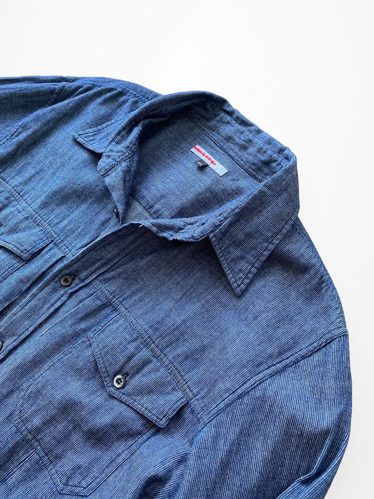 Prada 2006 Prada Milano vintage pocket shirt 43 Size US XL / EU 56 / 4 - 3 Thumbnail