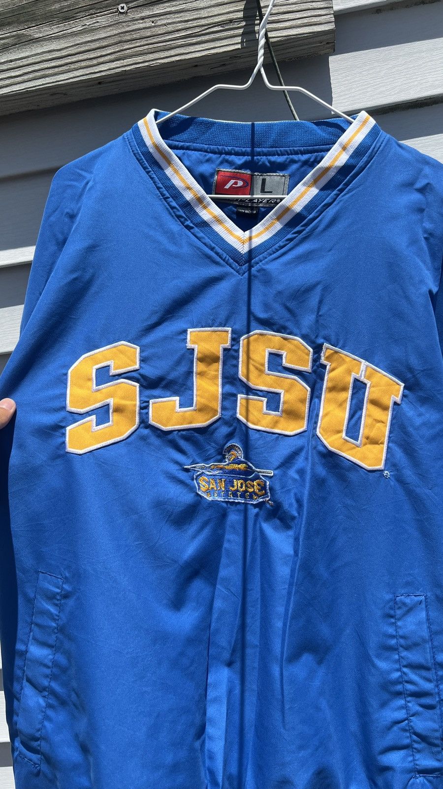 Pro Player SJSU San Jose x Pro Player x Vintage embroidered V- jackets Size US L / EU 52-54 / 3 - 2 Thumbnail