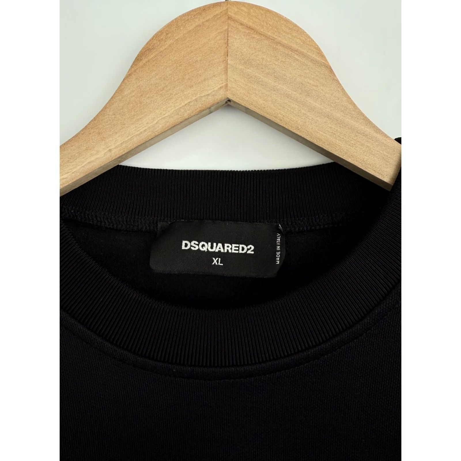 Dsquared2 Dsquared2 Classic Sweatshirt Made in Italy XL Black Mens Pullover 90s Y2K Rare Vintage Modern Fit Size US XL / EU 56 / 4 - 5 Thumbnail