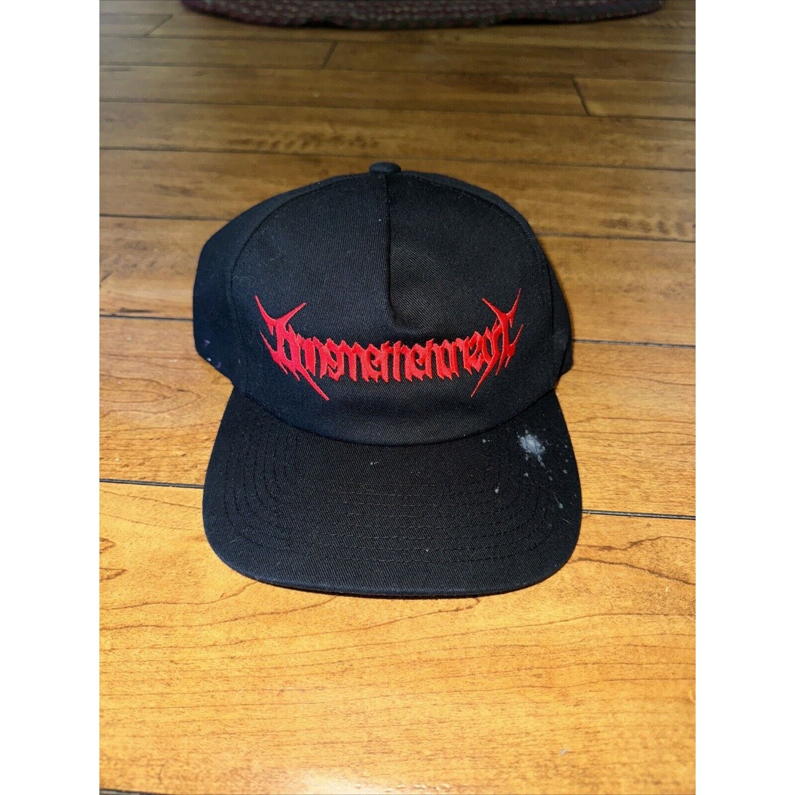 Metallica × Vintage Burn Down Eden Metal Band Hat Black SnapBack Adjustable Size ONE SIZE - 1 Thumbnail