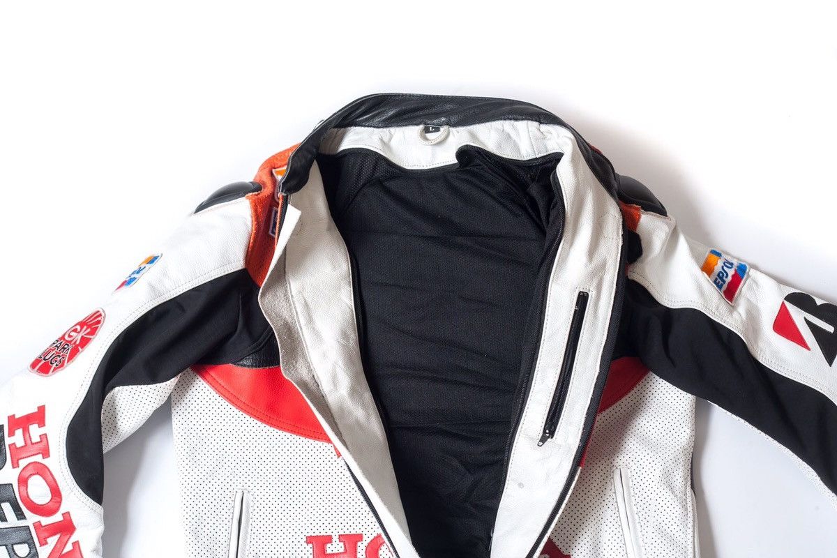 Honda Honda Repsol Vintage Leather Biker Jacket Size L Size US L / EU 52-54 / 3 - 11 Thumbnail