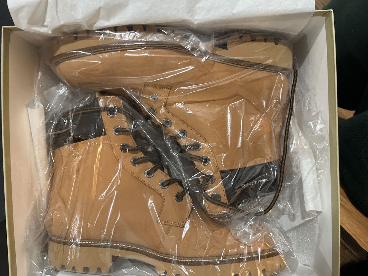 image of John Galliano Boots in Tobacco Brown, Men's (Size 12)