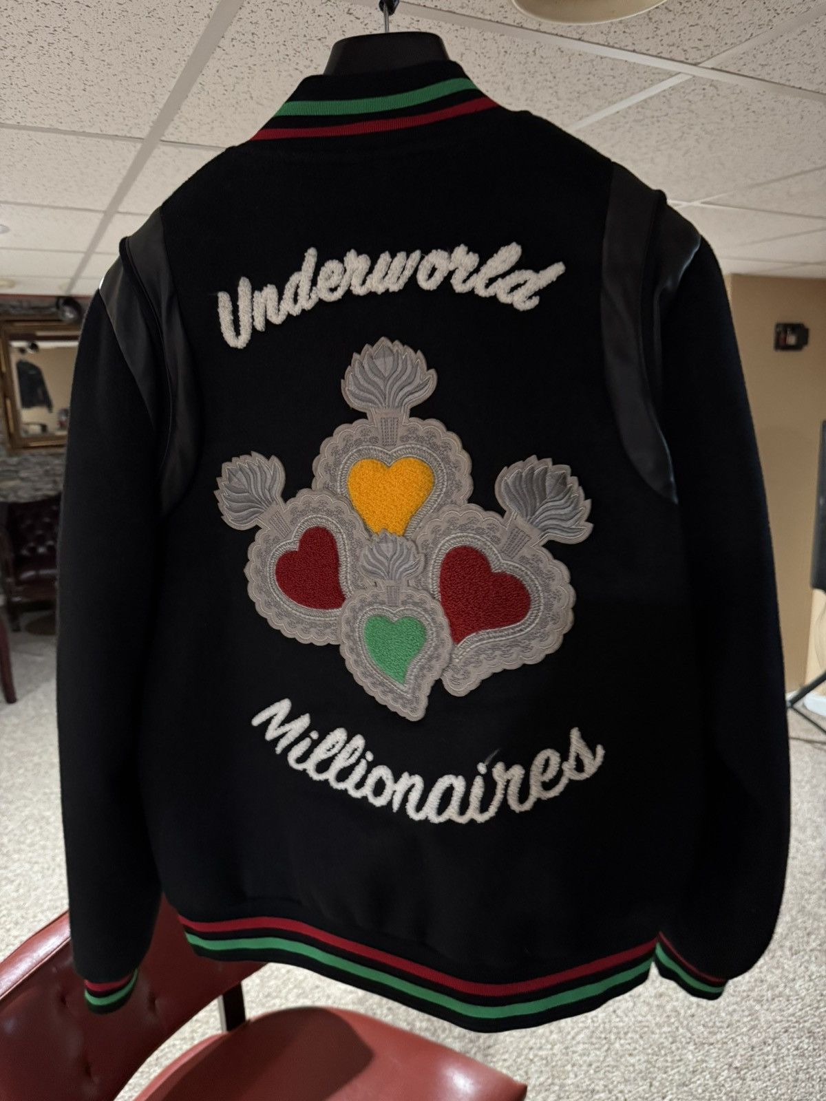 Whensmokeclears WhenSmokeClears Underworld Varsity Jacket Size US M / EU 48-50 / 2 - 3 Thumbnail