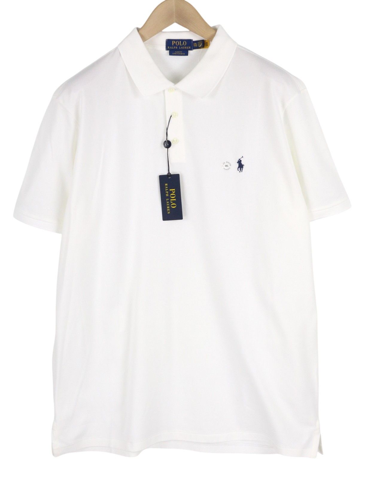 Polo Ralph Lauren SLIM FIT 2XL Short Sleeve Polo Stretch T-Shirt 84506 Size US XXL / EU 58 / 5 - 1 Thumbnail