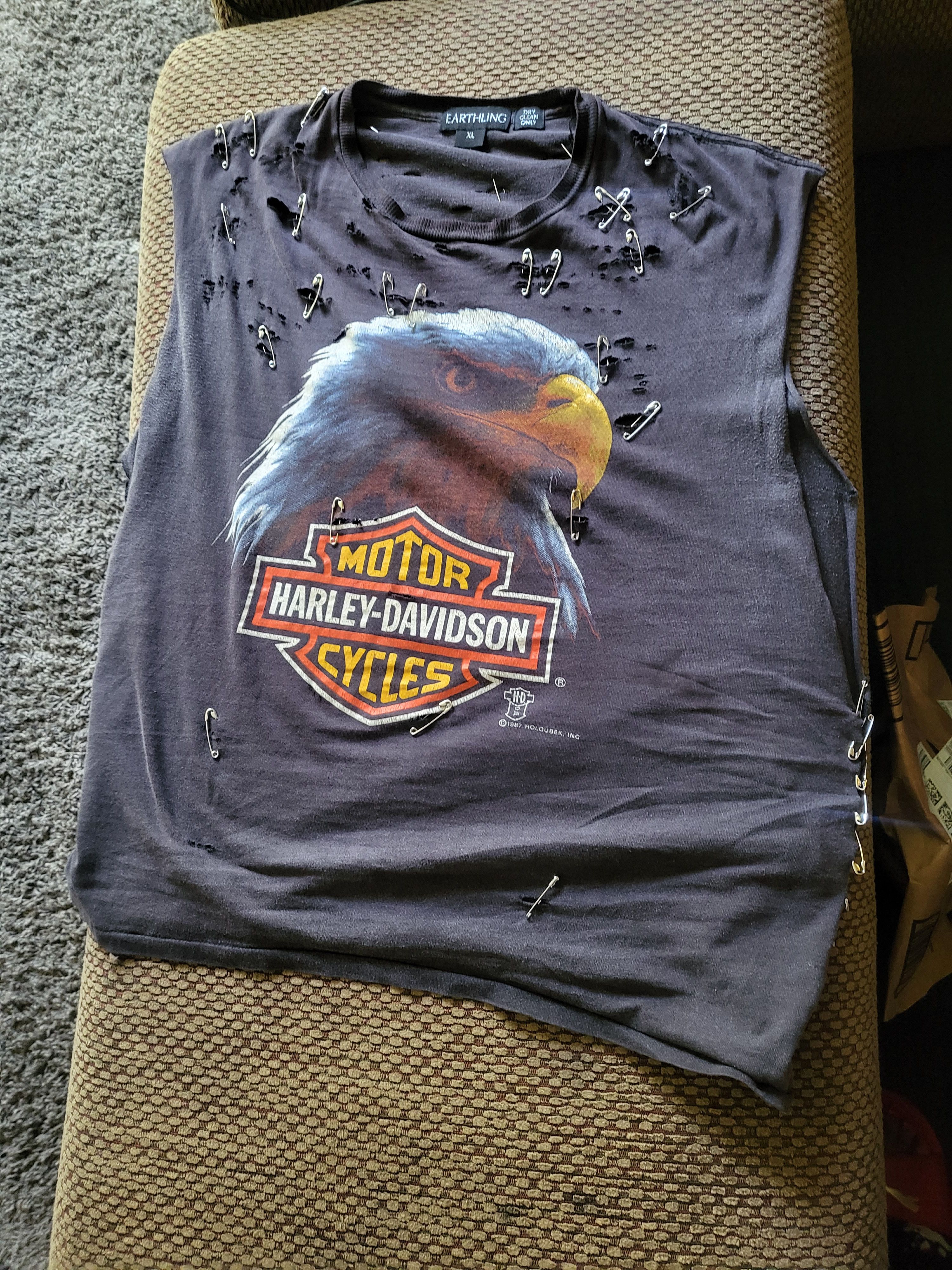 Earthling Harley Davidson Size US XL / EU 56 / 4 - 1 Thumbnail