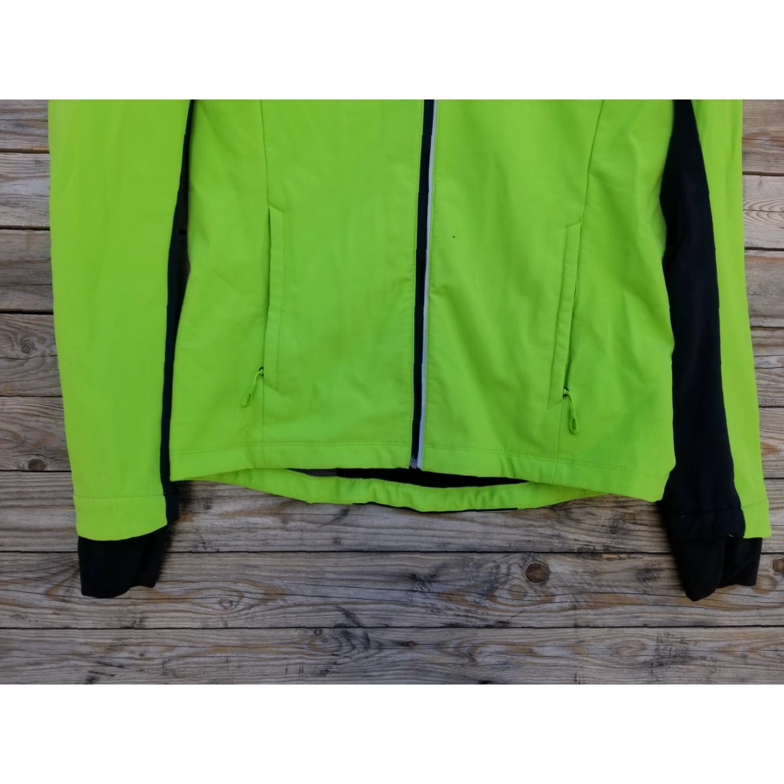 Salomon Salomon Clima Wind Womens Green Full Zip Windbreaker Jacket Size Medium Size M / US 6-8 / IT 42-44 - 2 Thumbnail
