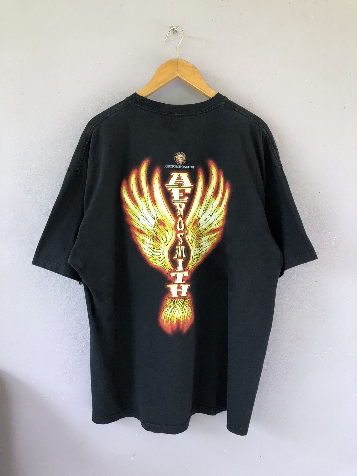Band Tees Aerosmith Aerofoce One 2007 Size US XXL / EU 58 / 5 - 4 Thumbnail