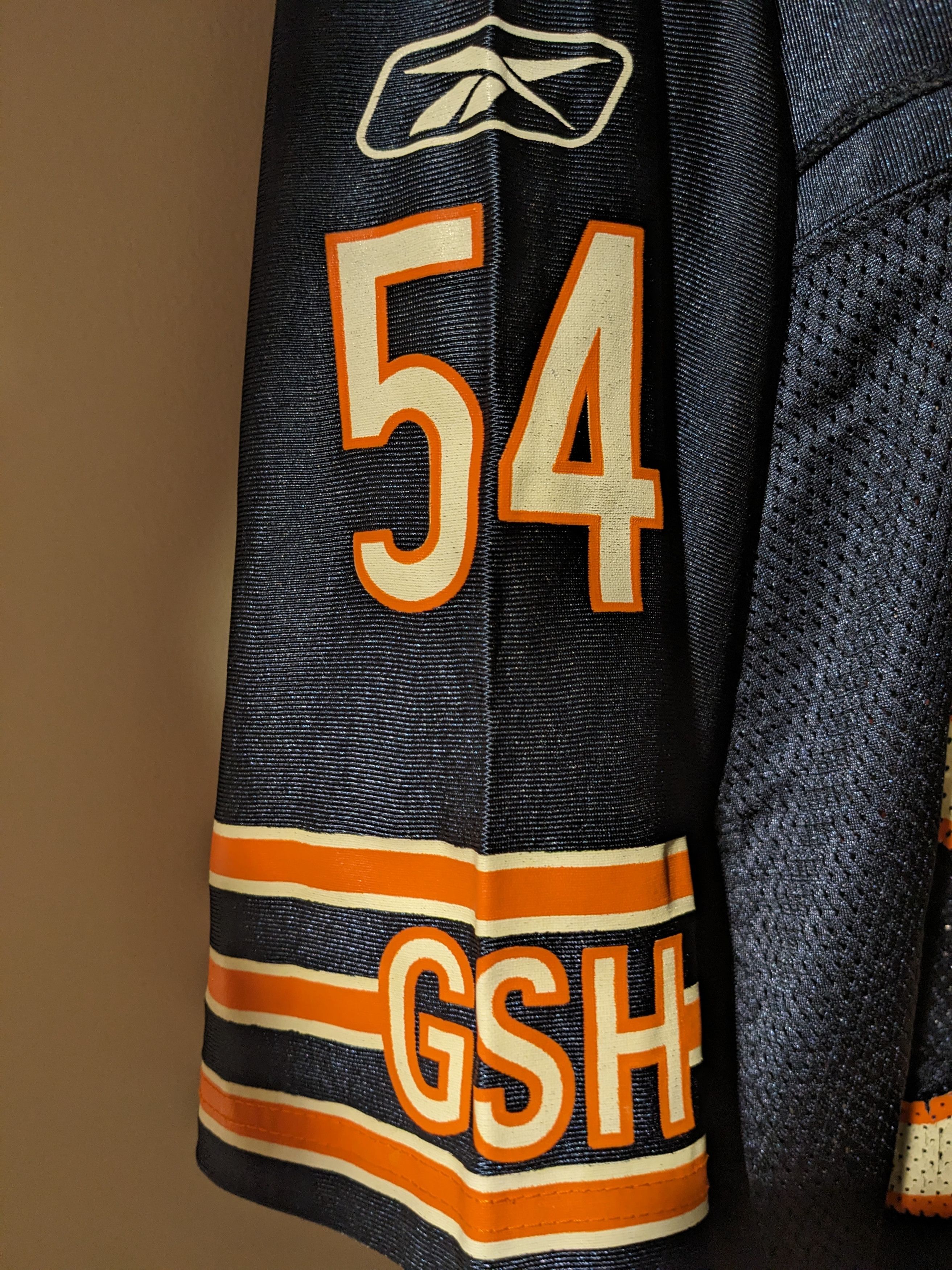 NFL × Vintage Vintage 90s Chicago Bears Urlacher NFL Football Large Jersey Size US L / EU 52-54 / 3 - 3 Thumbnail