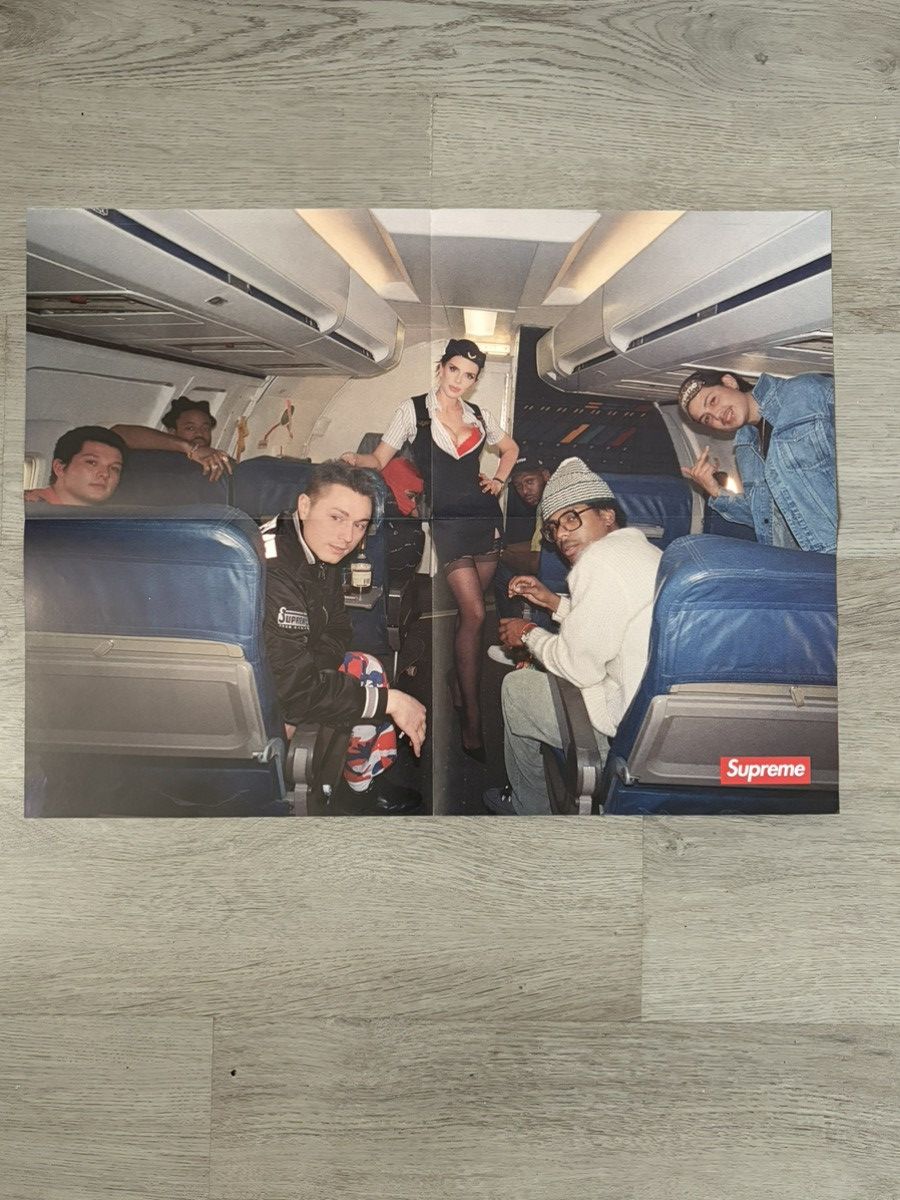 Supreme Supreme 2003 calendar by Terry Richardson with poster