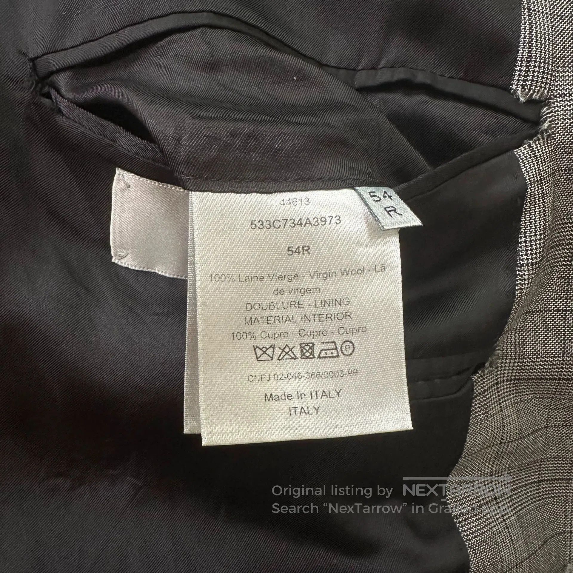 Dior Dior Prince of Wales Check Suit. Size US XL / EU 56 / 4 - 7 Thumbnail