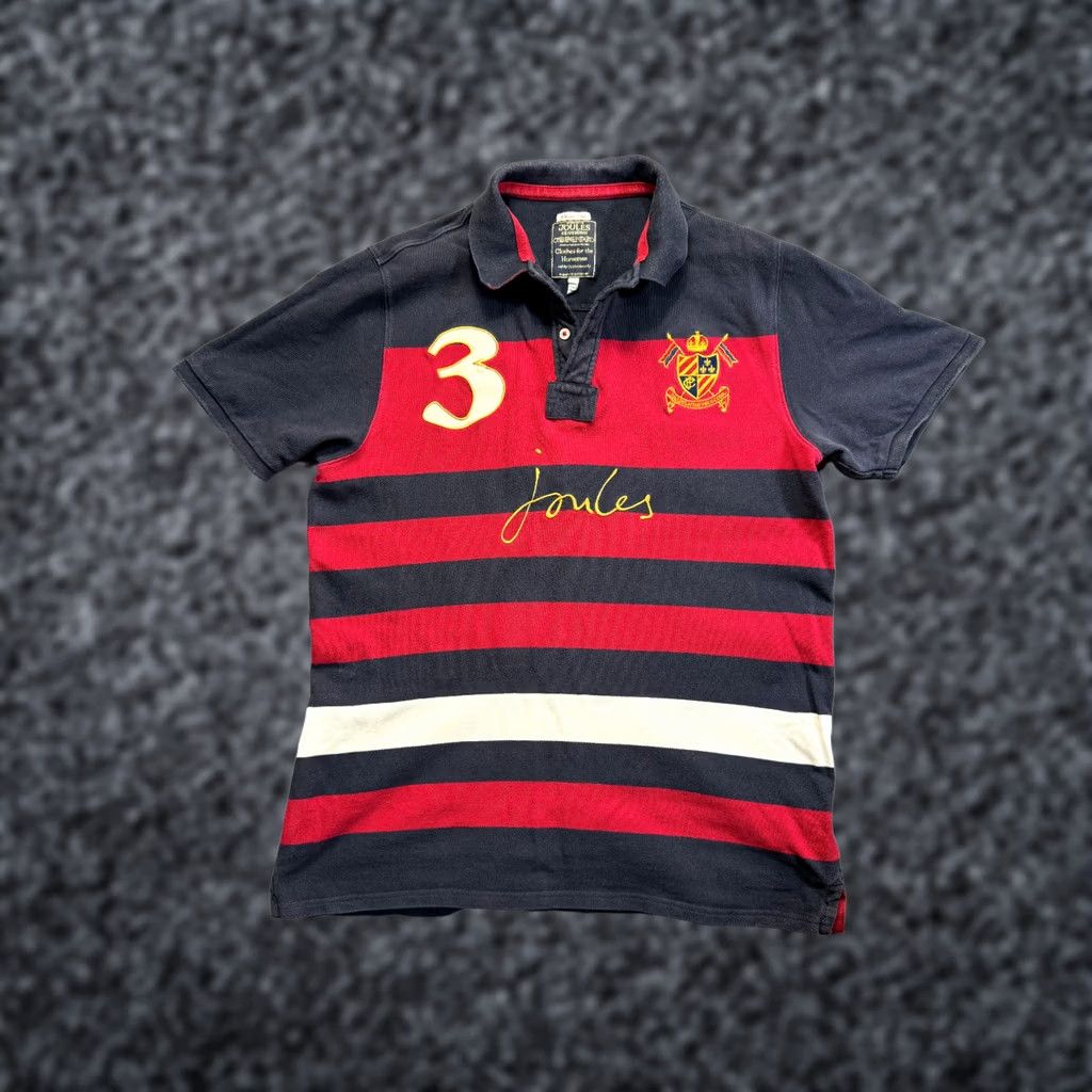 Vintage Joules Latino Polo Club #3 Horseman Mens L Polo shirt Size US L / EU 52-54 / 3 - 1 Thumbnail