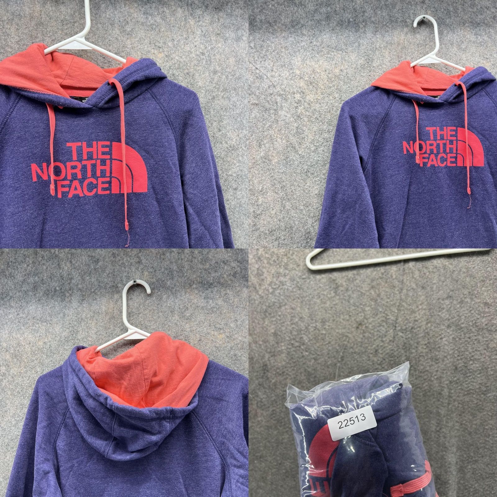 The North Face The North Face Sweater Women Medium Blue Hooded Pullover Size M / US 6-8 / IT 42-44 - 8 Thumbnail