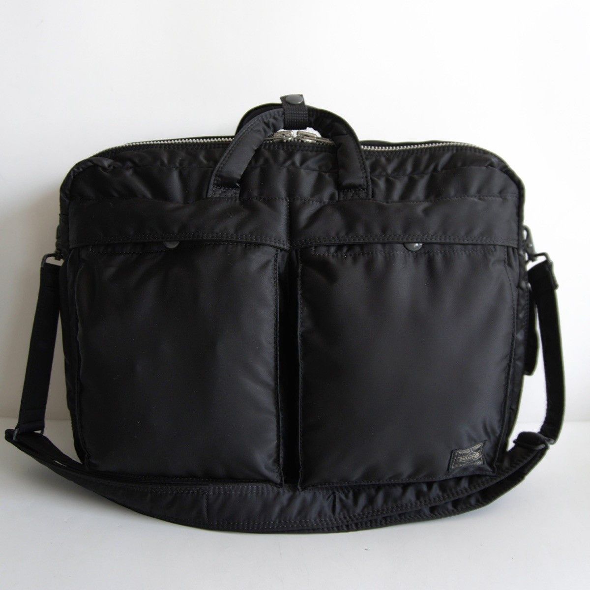 Porter PORTER TANKER 3-Way Briefcase Nylon Black Size ONE SIZE Size ONE SIZE - 1 Thumbnail