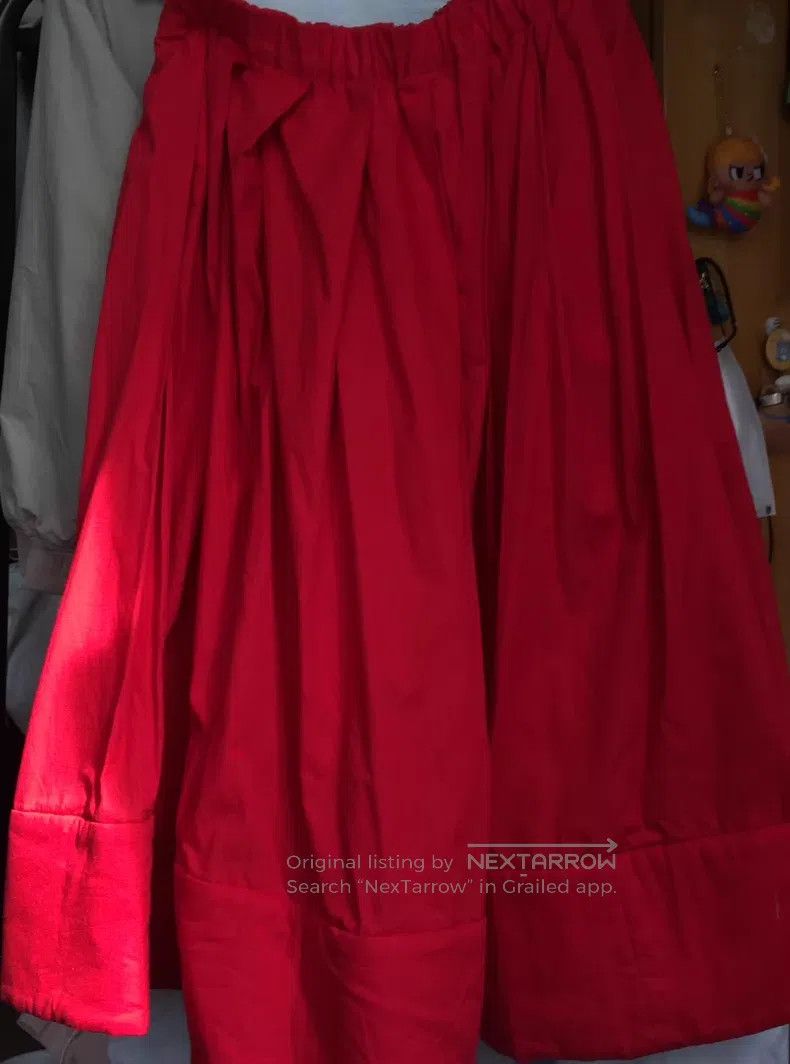 Comme des Garcons Comme des Garcons size S Red Skirt Size 22" - 3 Thumbnail