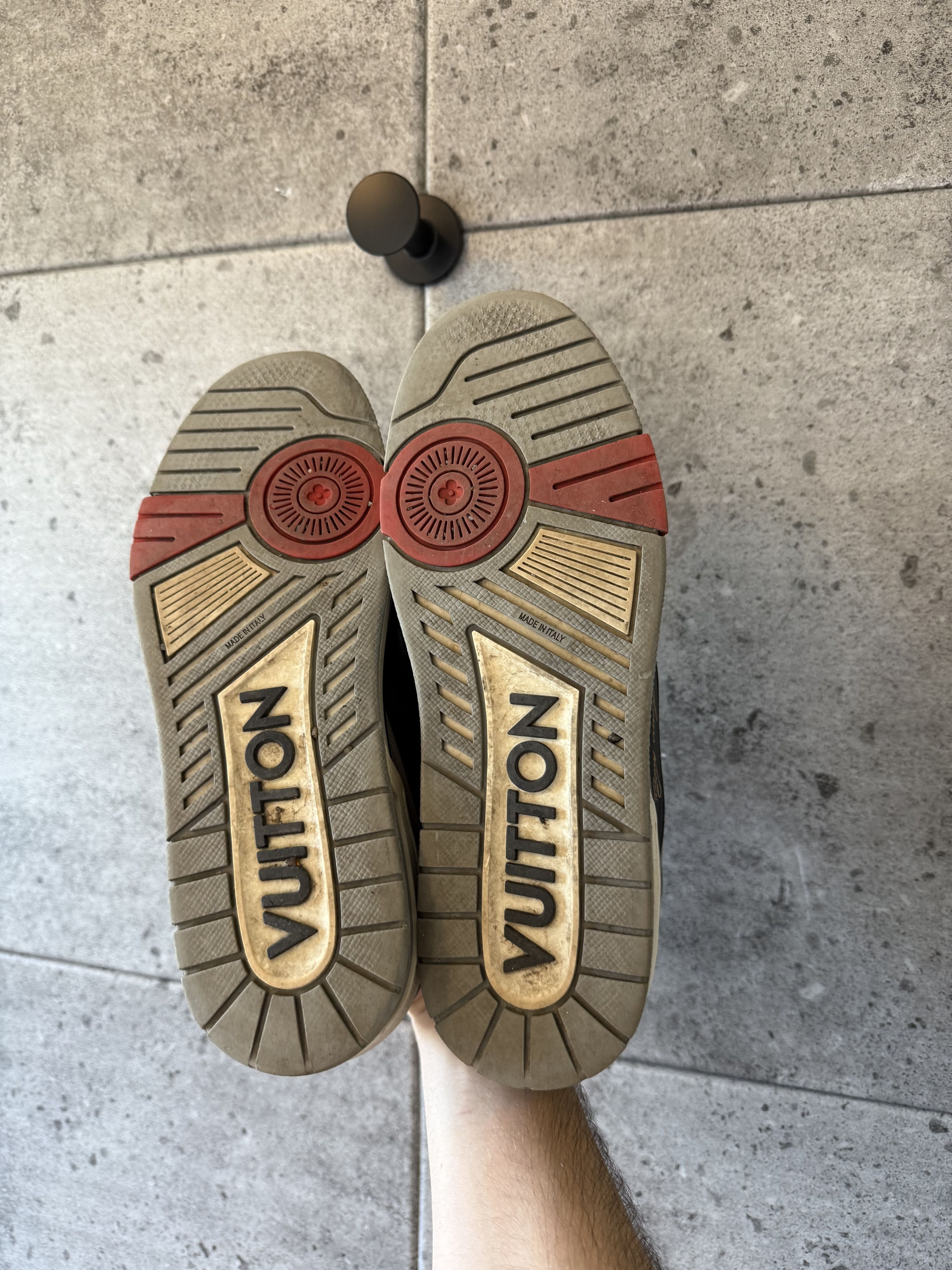 Louis Vuitton × Virgil Abloh Louis Vuitton Virgil abloh og trainer sneakers Size US 9 / EU 42 - 4 Thumbnail