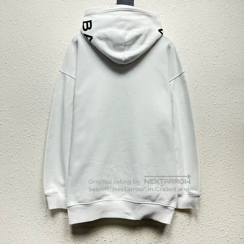 Balenciaga Balenciaga Back Hood Logo Hoodie Size US XS / EU 42 / 0 - 2 Thumbnail