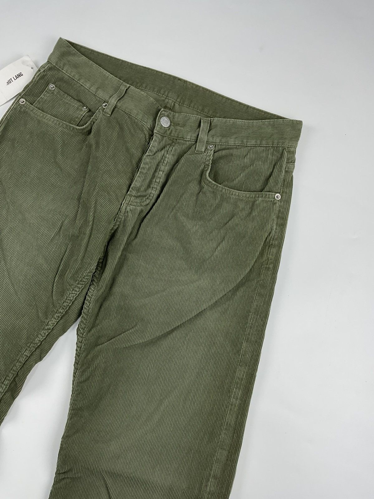 Helmut Lang Helmut Lang Corduroy Flared Pants Size US 33 - 4 Thumbnail