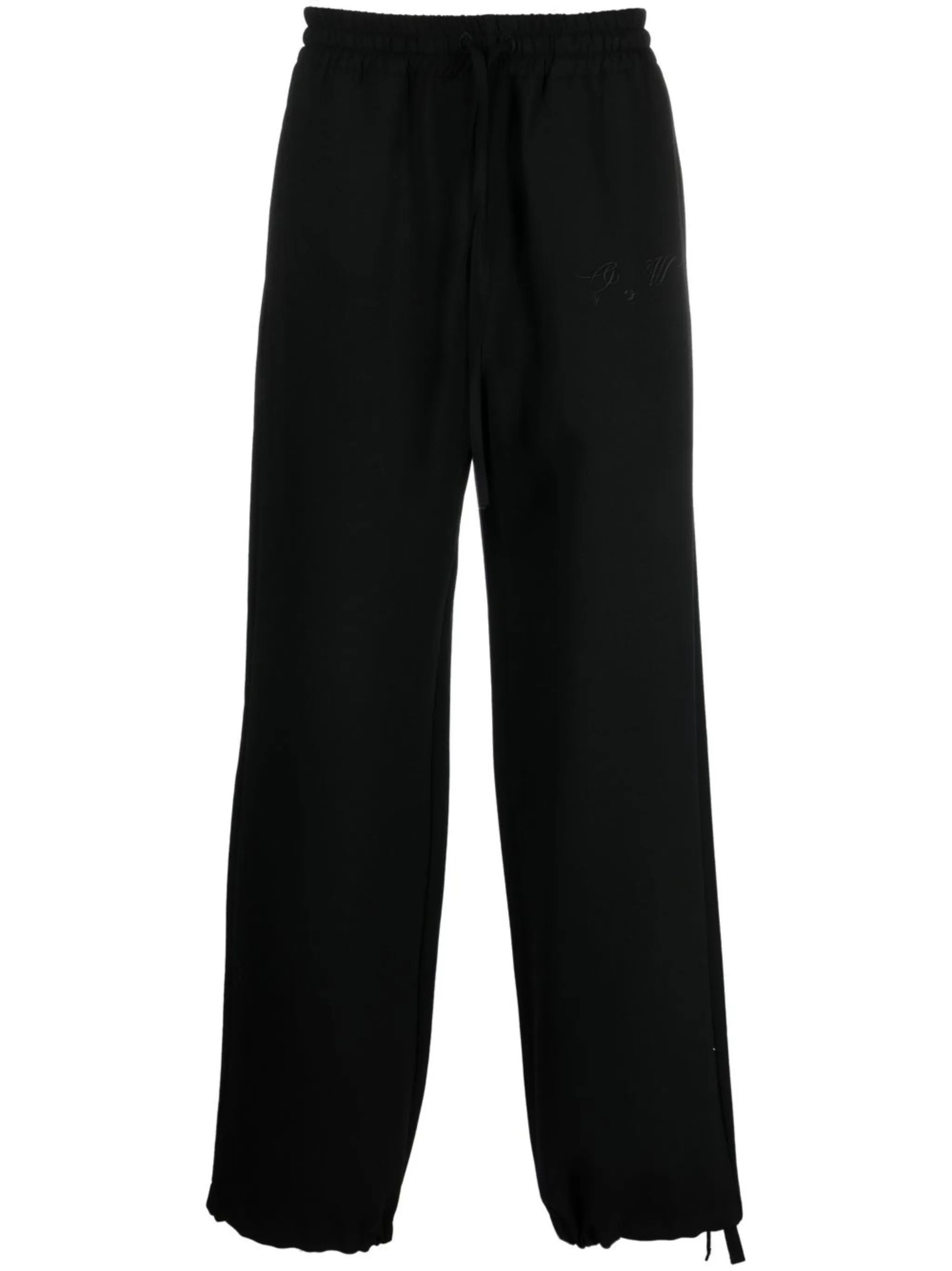Off-White o1y0225 Logo Jogger & Sweatpant in Black Size US 34 / EU 50 - 1 Thumbnail